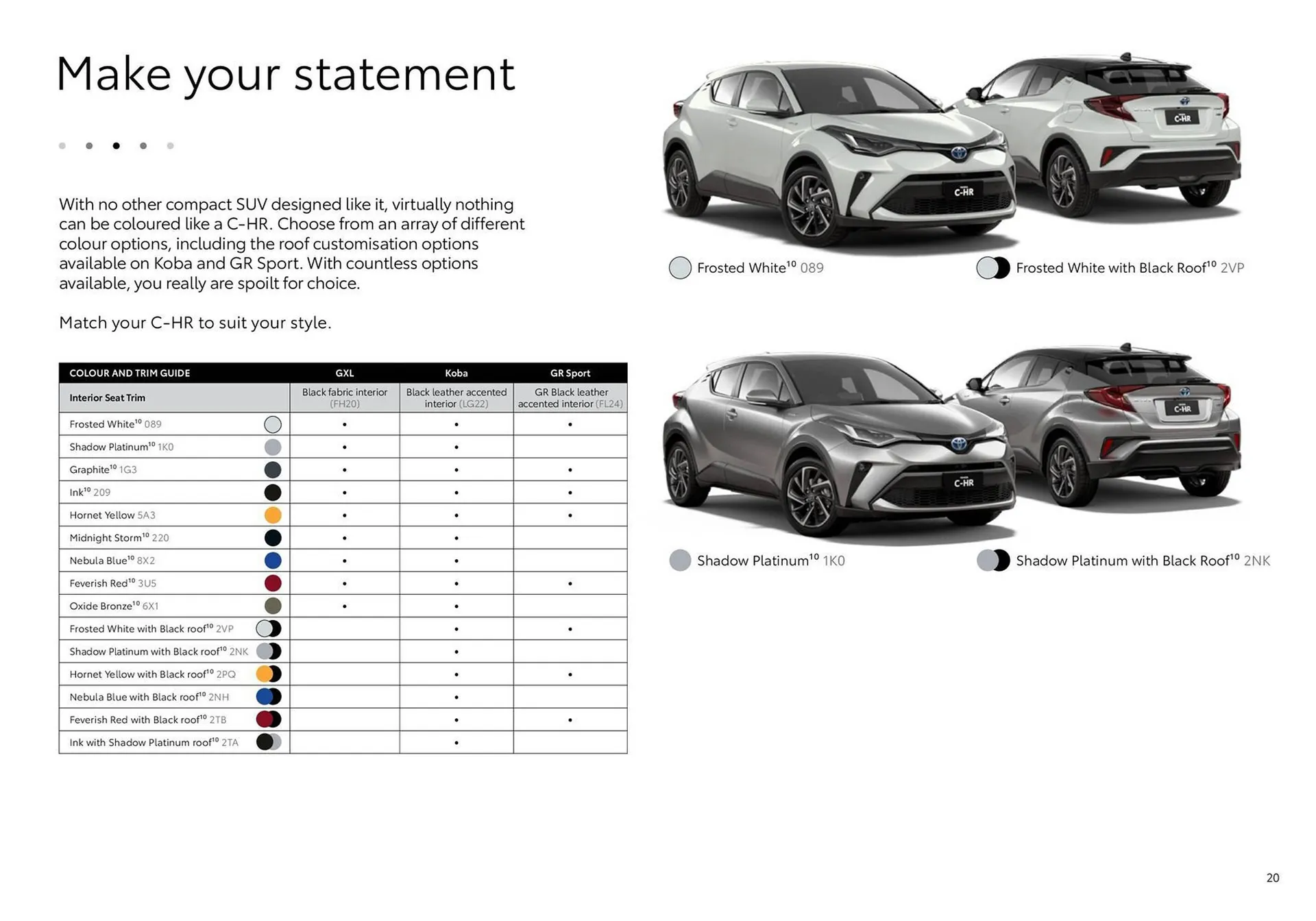 Toyota catalogue - Catalogue valid from 30 January to 30 January 2025 - page 20