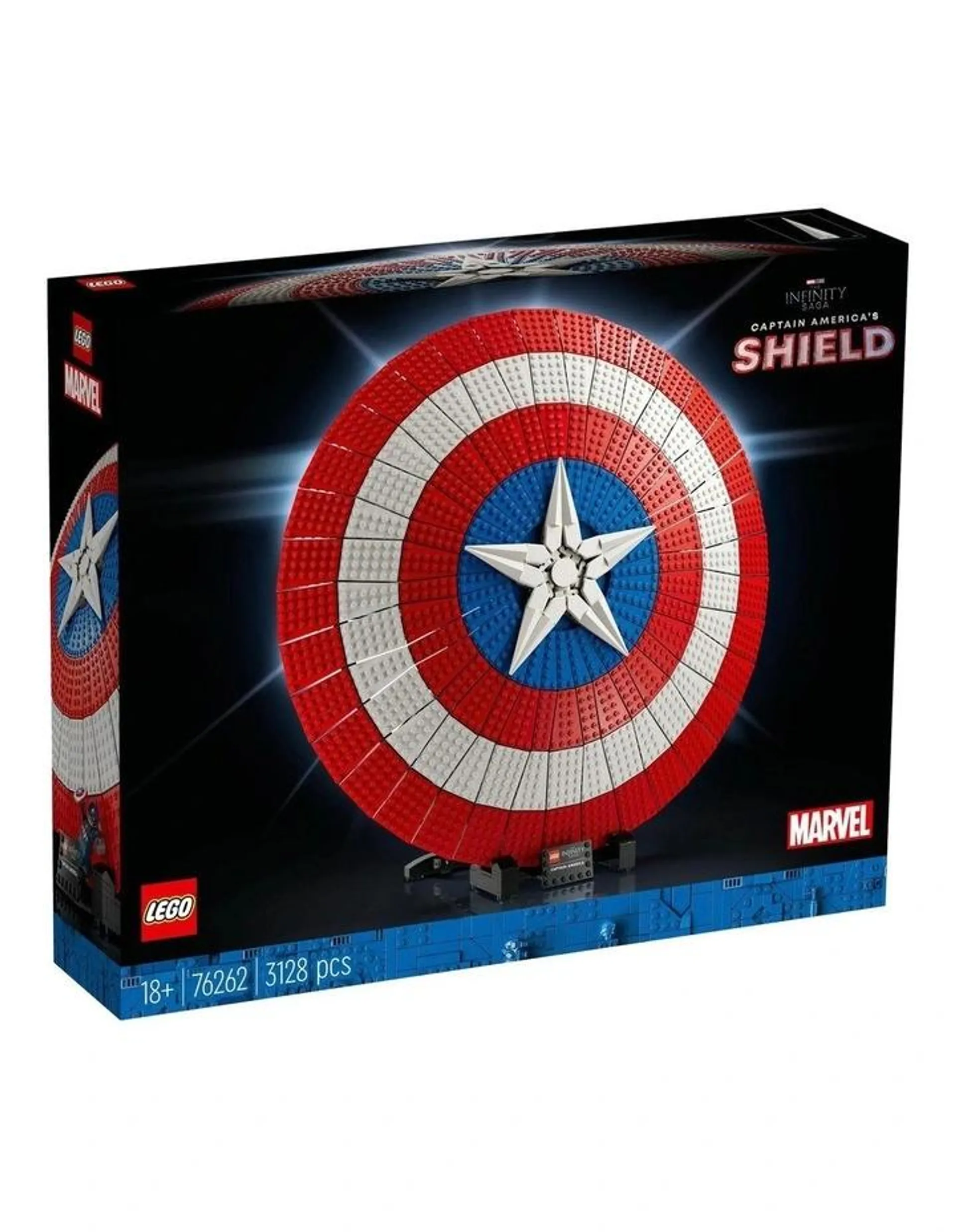 Super Heroes Marvel Captain Americas Shield 76262