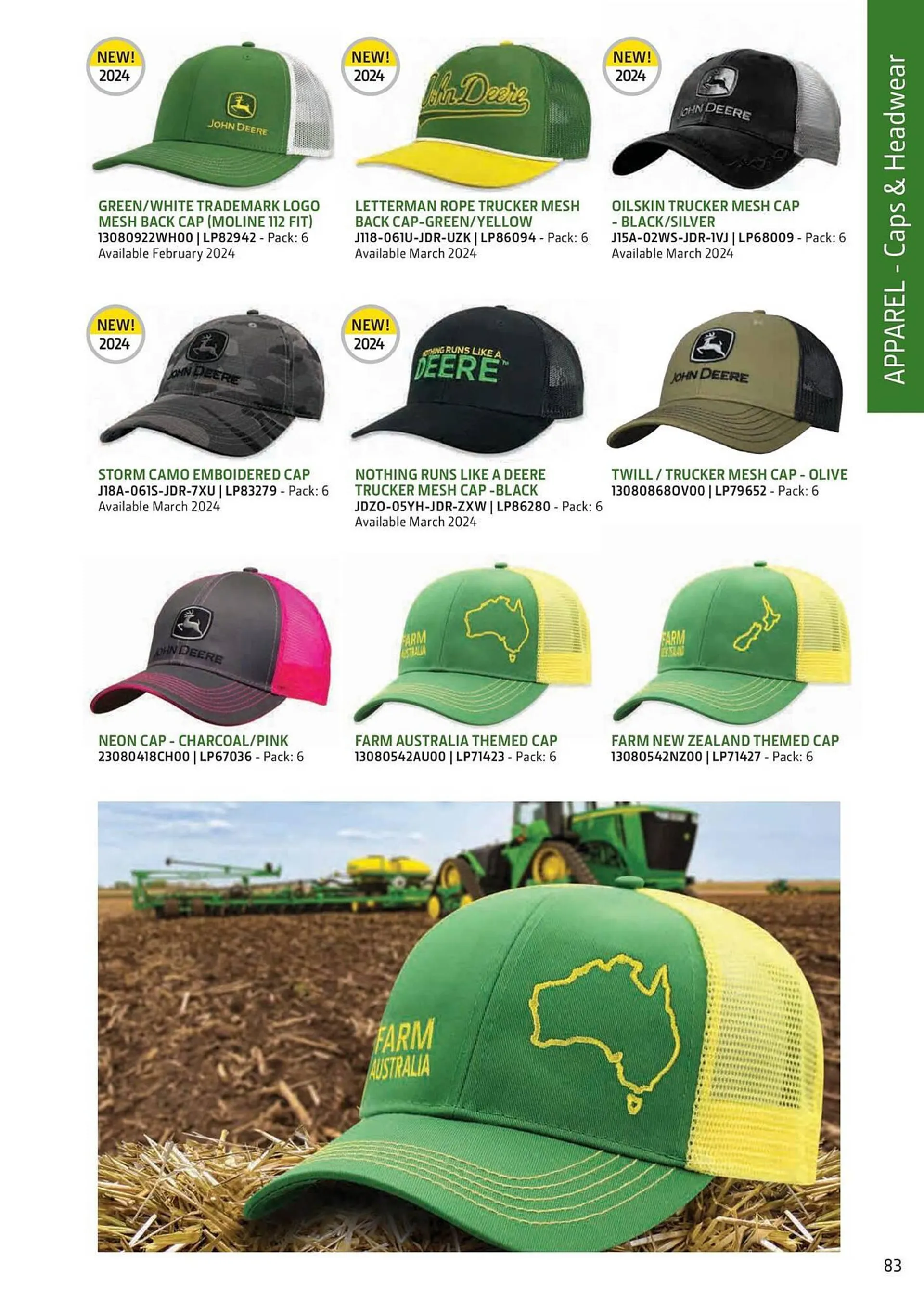 John Deere catalogue - Catalogue valid from 8 February to 31 December 2024 - page 83