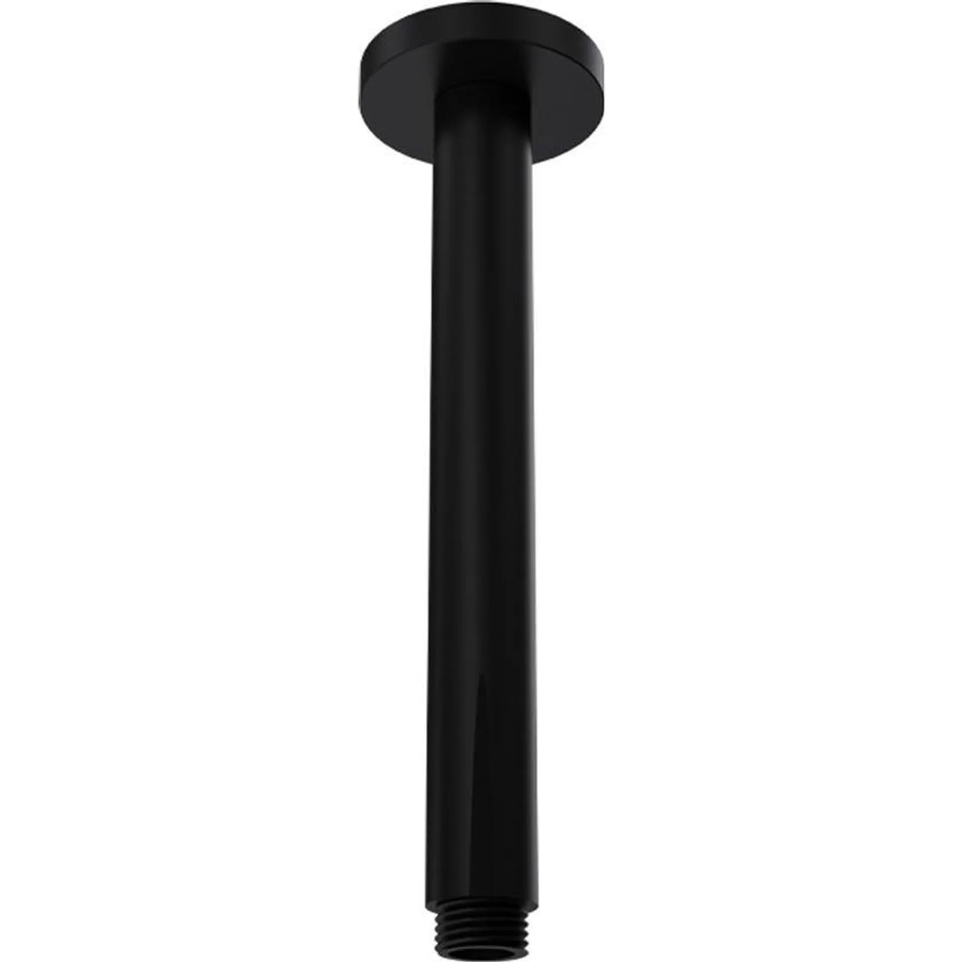 PARISI TOSA1C02 Play Matte Black Ceiling Mounted Shower Arm