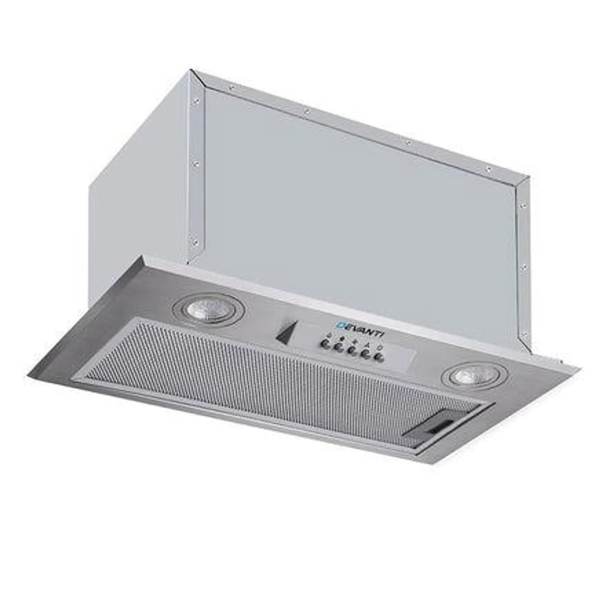 Range Hood Rangehood Undermount Built In Stainless Steel Canopy 52cm 520mm