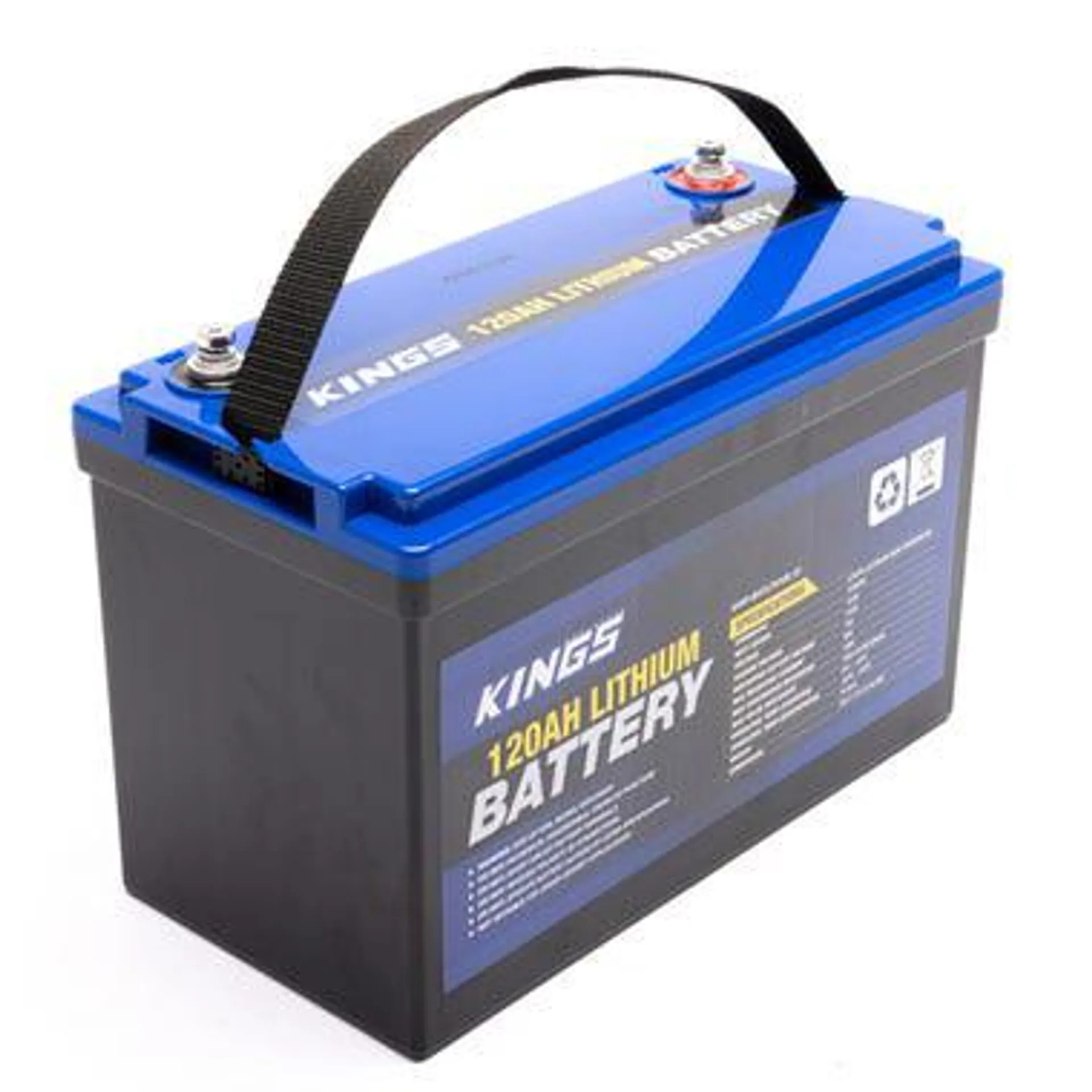 Kings 12V 120Ah Lithium Battery | Quality Integrated BMS | Long Life