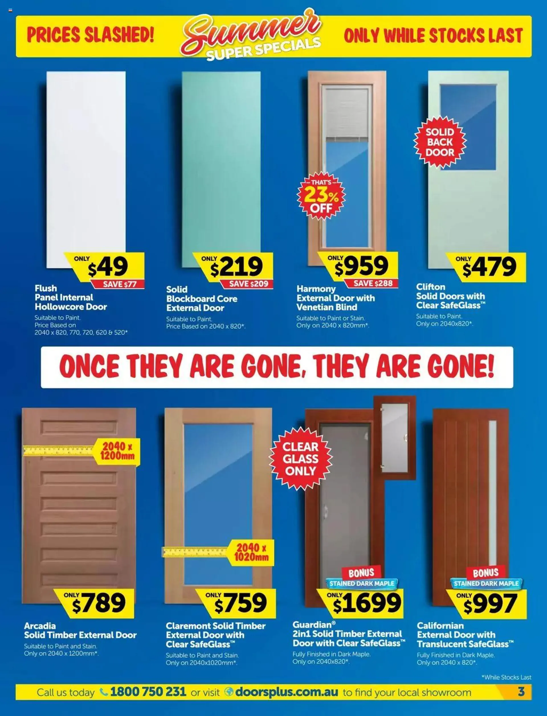 Doors Plus Catalogue - Catalogue valid from 1 December to 6 February 2024 - page 3