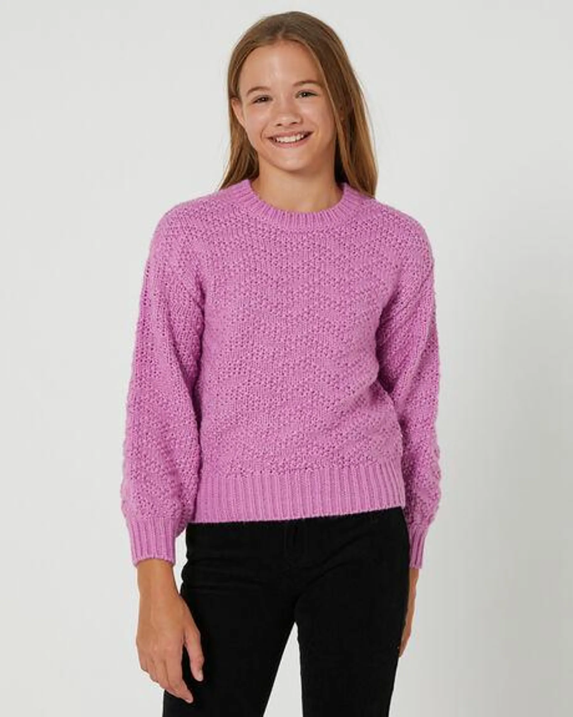 Loulou Crew Neck Knit - Teens