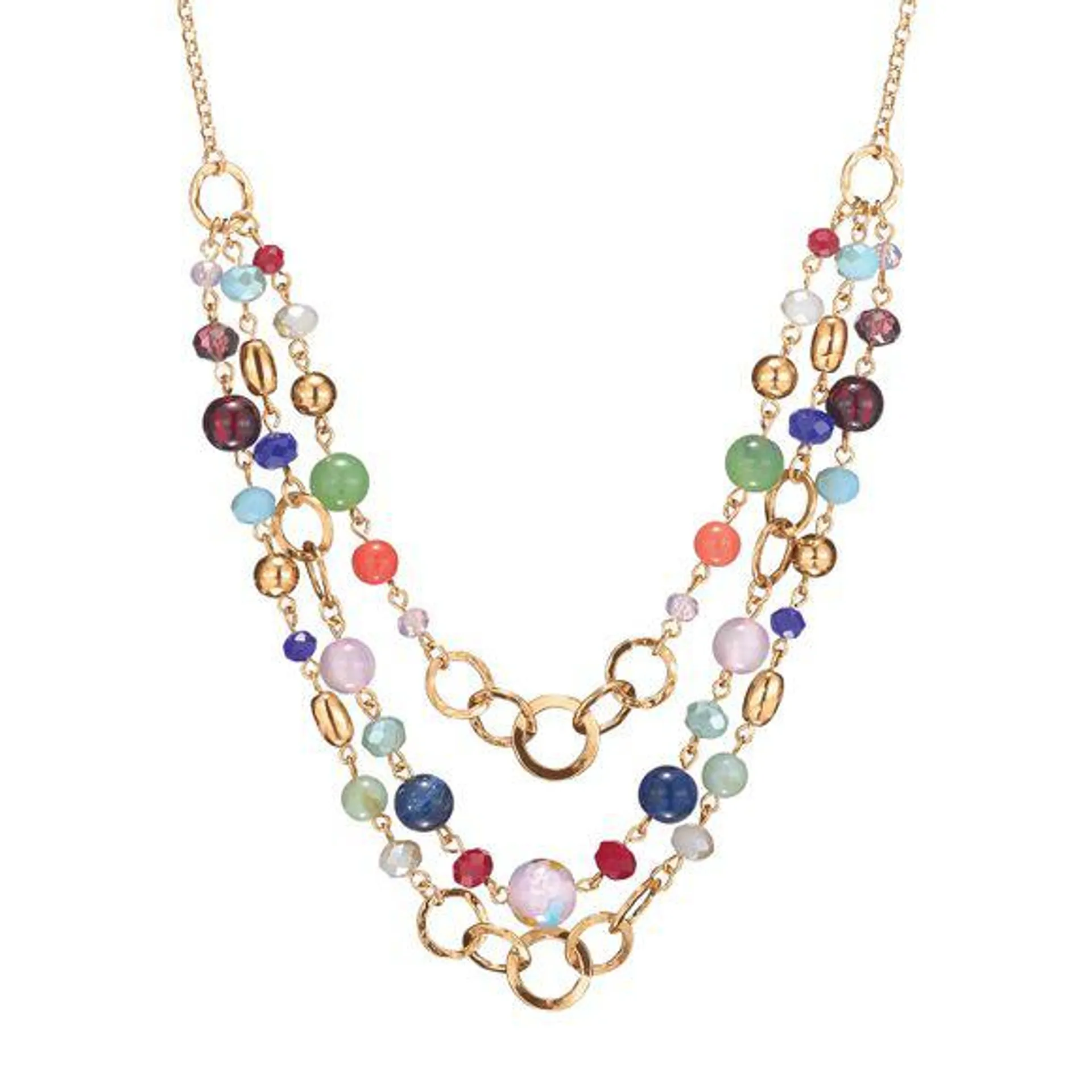 Summer Brights Multi Layered Necklace