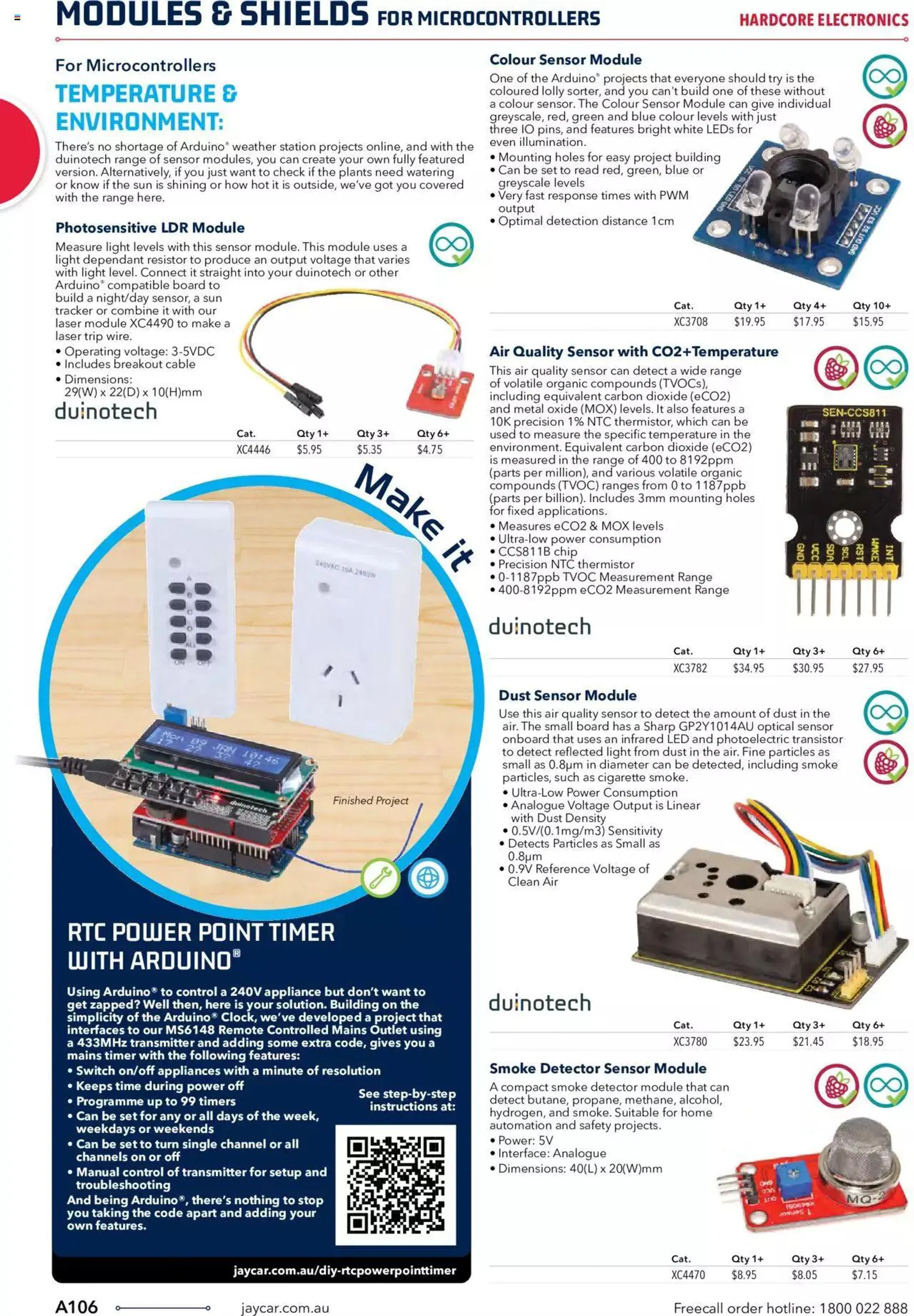 Jaycar Engineering And Scientific Catalogue Back - Catalogue valid from 27 October to 31 January 2024 - page 106