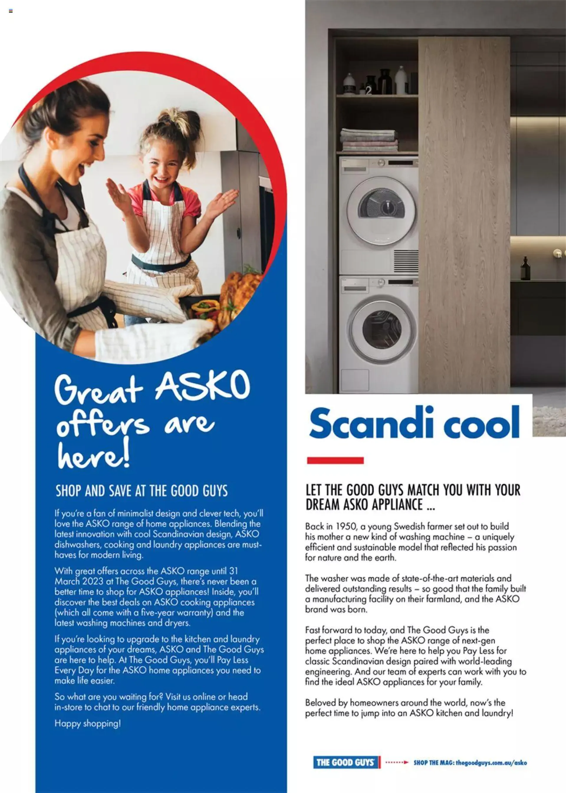 The Good Guys Easy Living with Asko Appliances - 1