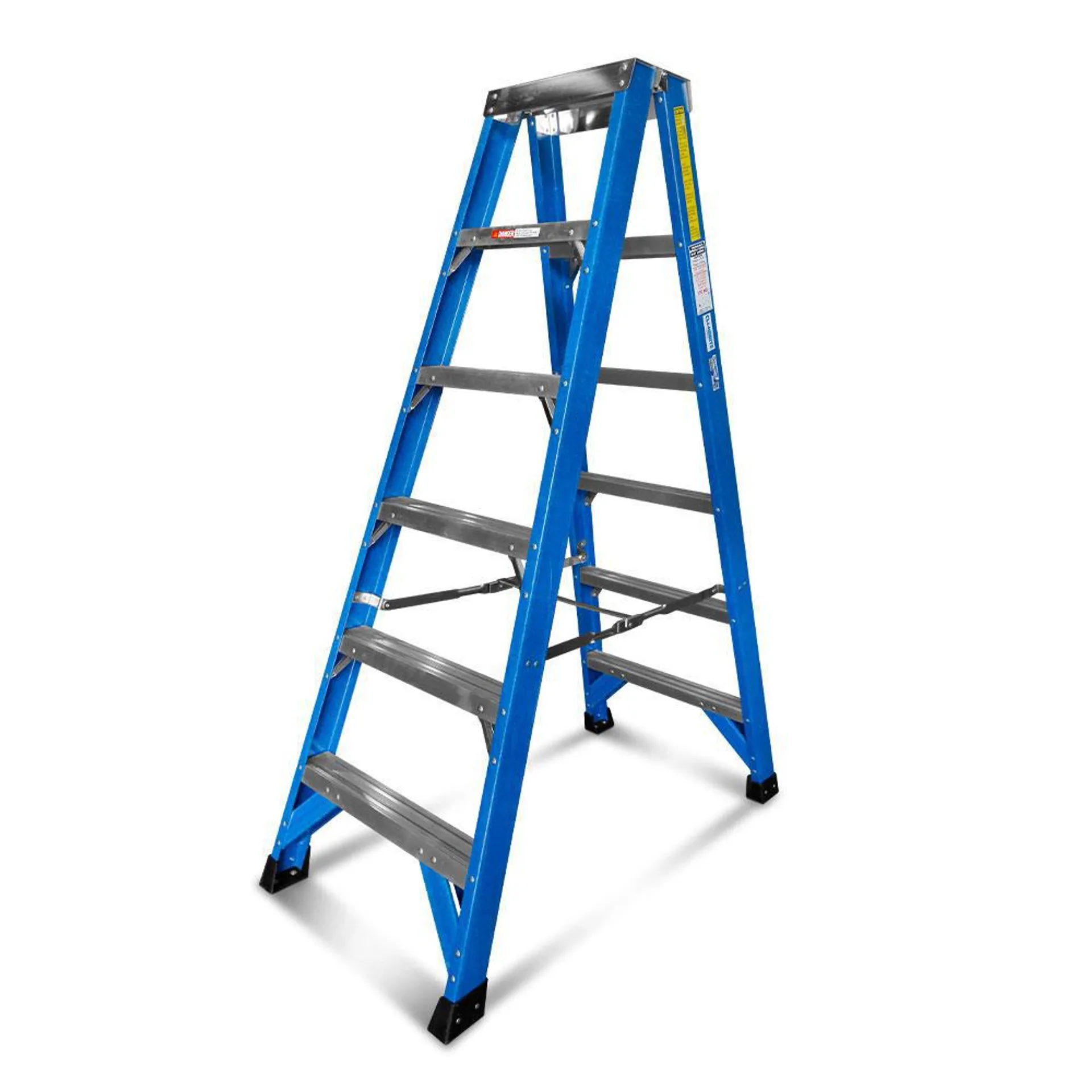Climbrite CDSTEP5 1.8m 5 Step Fibreglass Double Sided Ladder