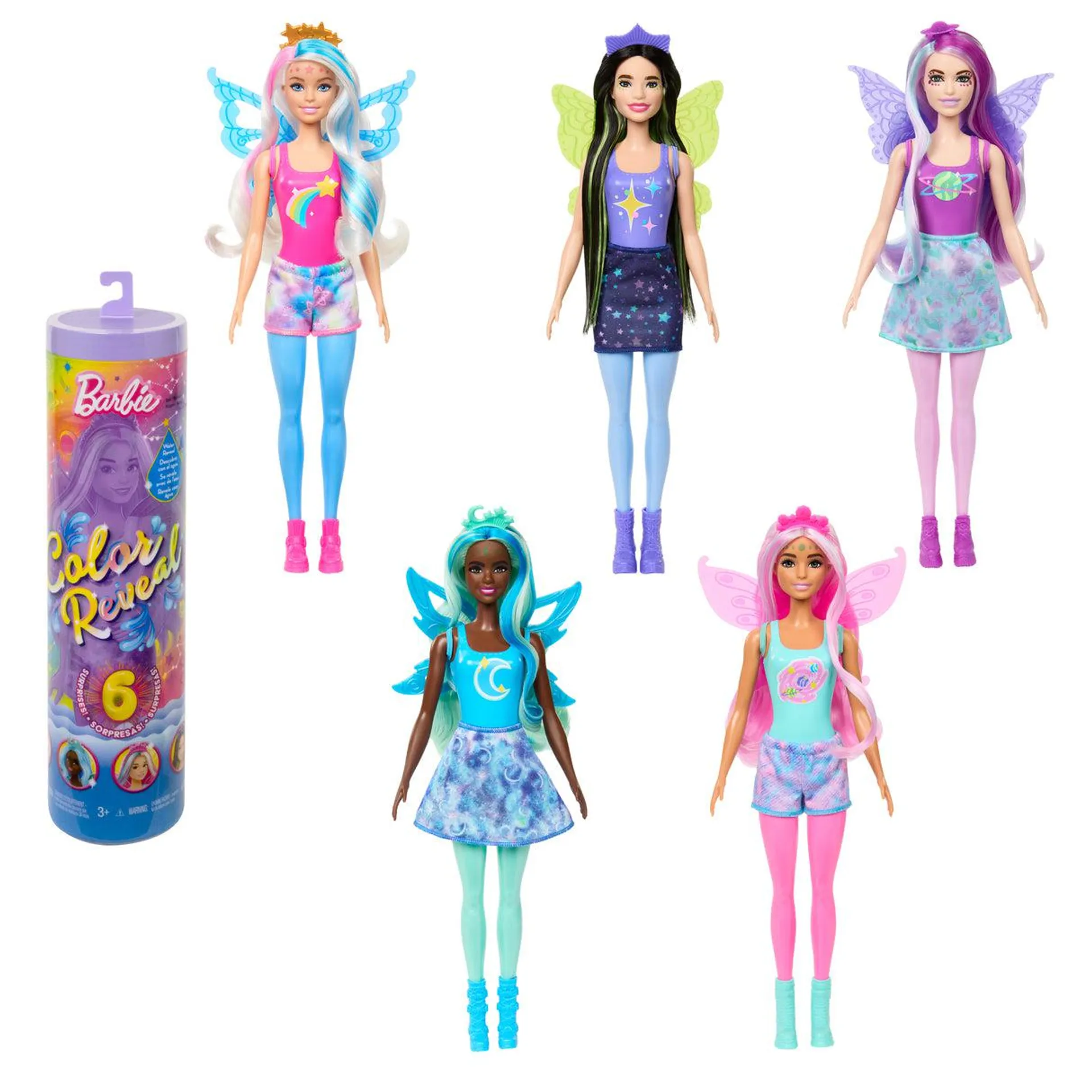 Barbie Rainbow Galaxy Color Reveal Series