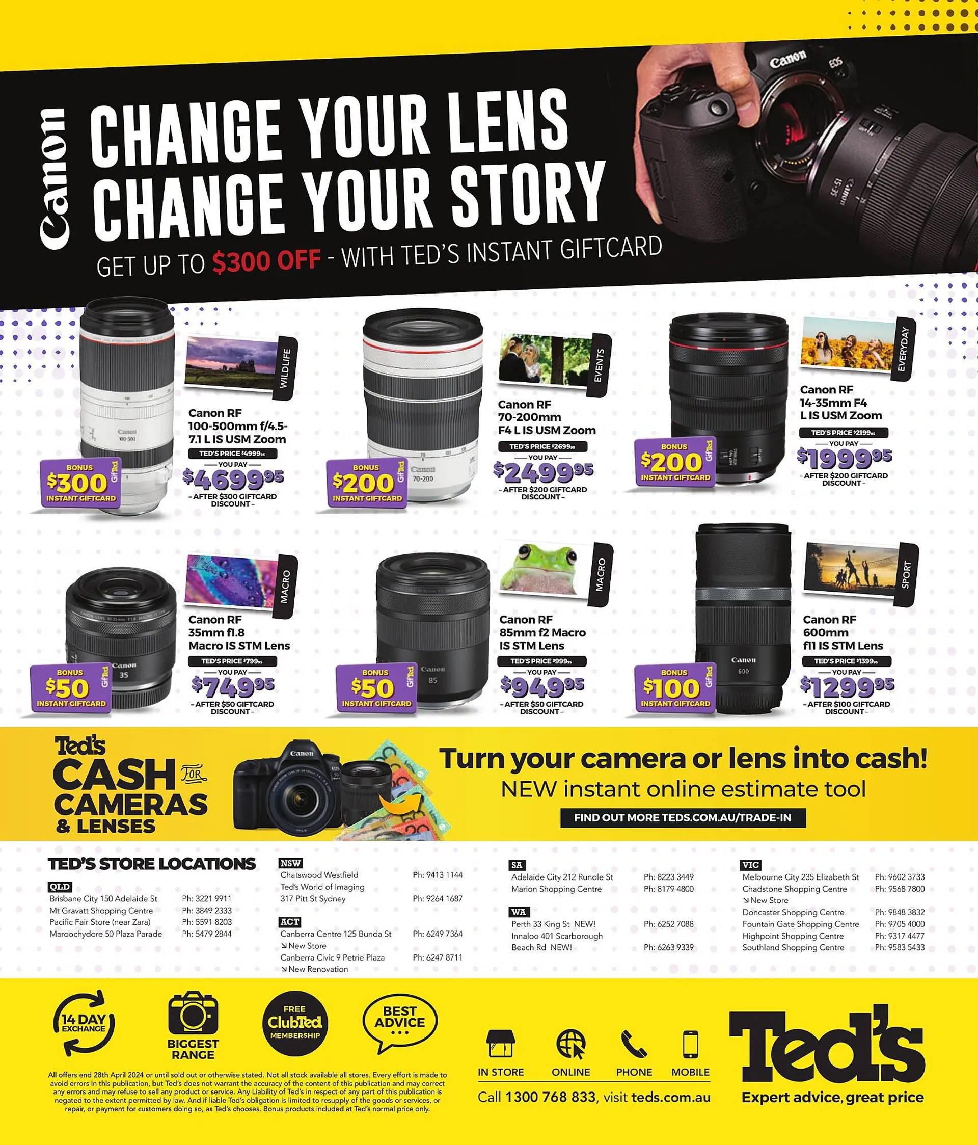 Teds Cameras catalogue - Catalogue valid from 1 April to 30 April 2024 - page 24