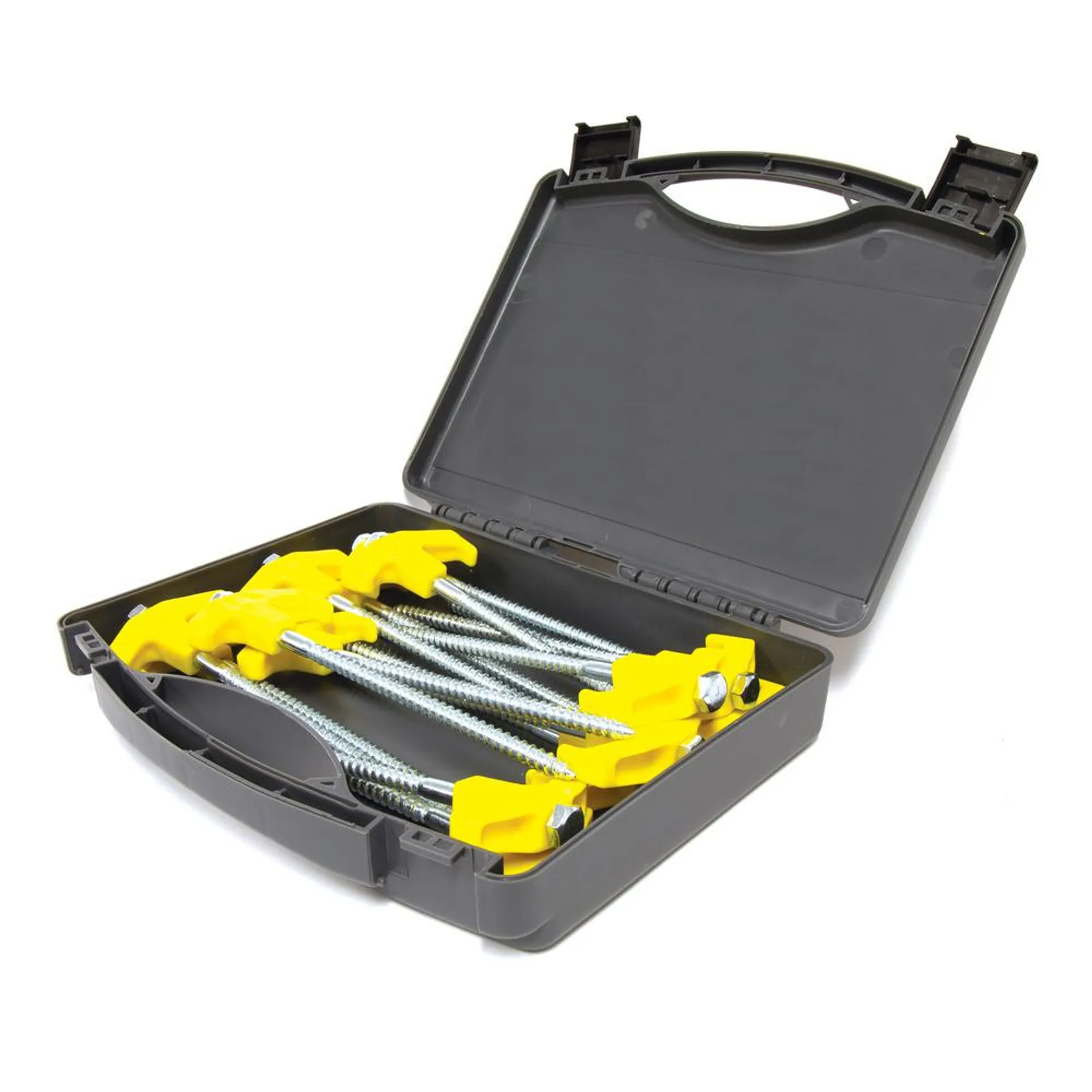 16 Piece Screw in Tent Peg Set