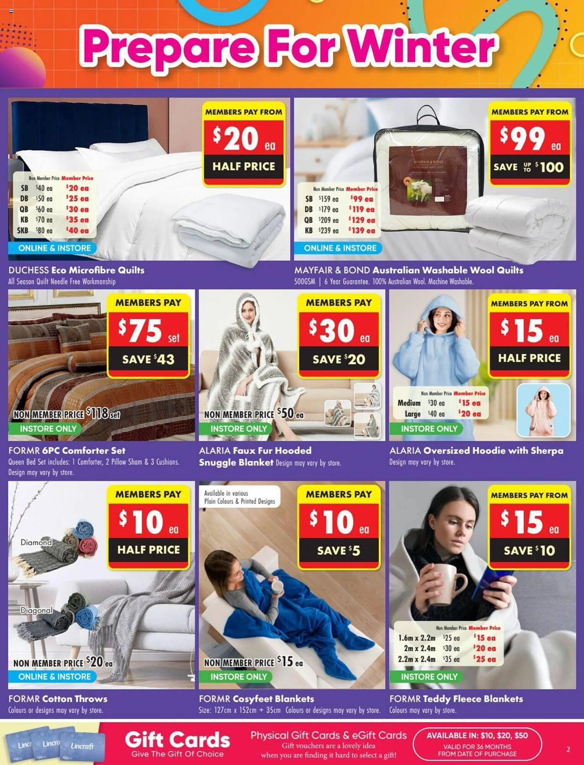Lincraft catalogue - Catalogue valid from 14 March to 24 March 2024 - page 2