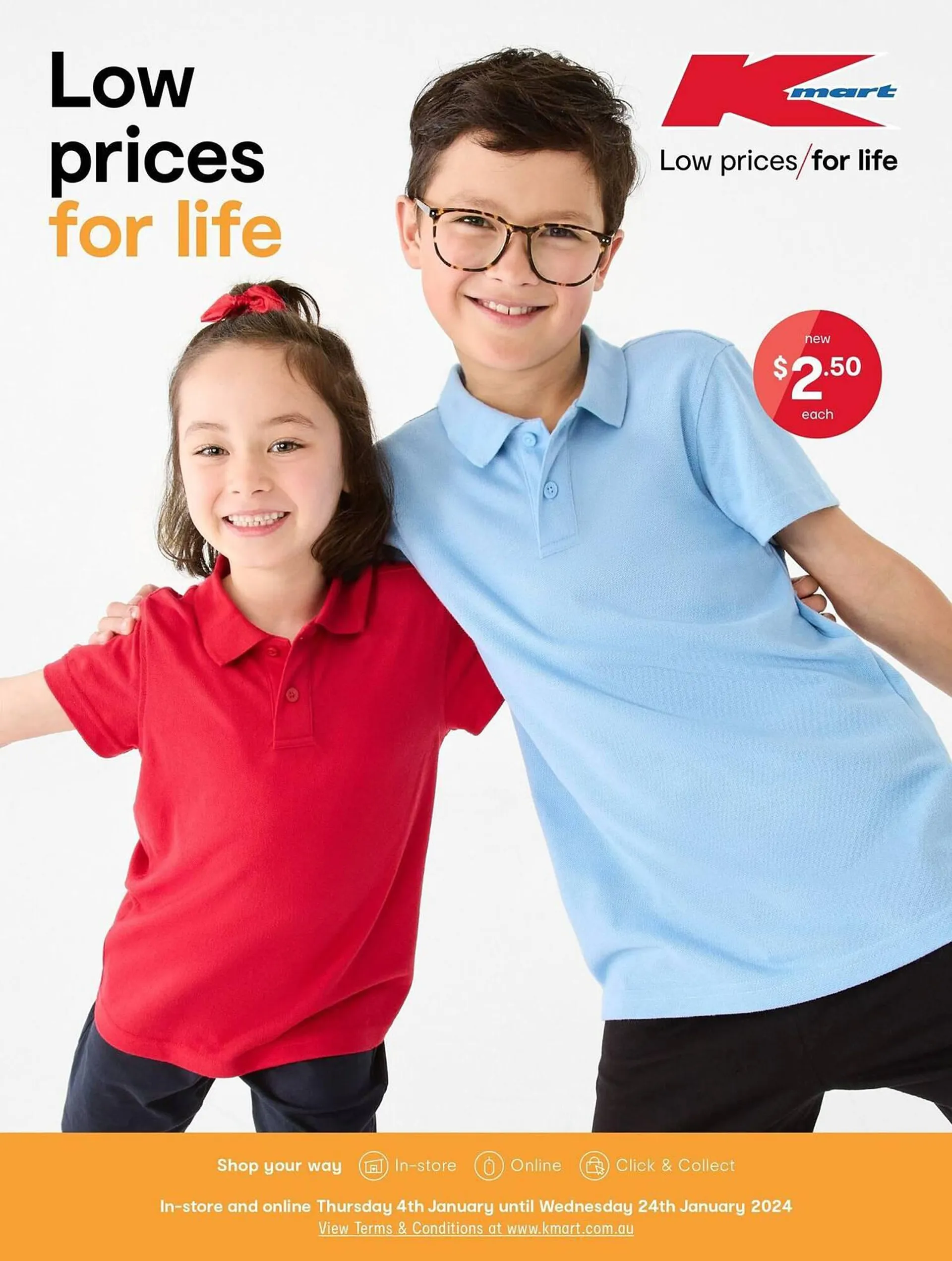 Kmart catalogue - Catalogue valid from 4 January to 24 January 2024 - page 1