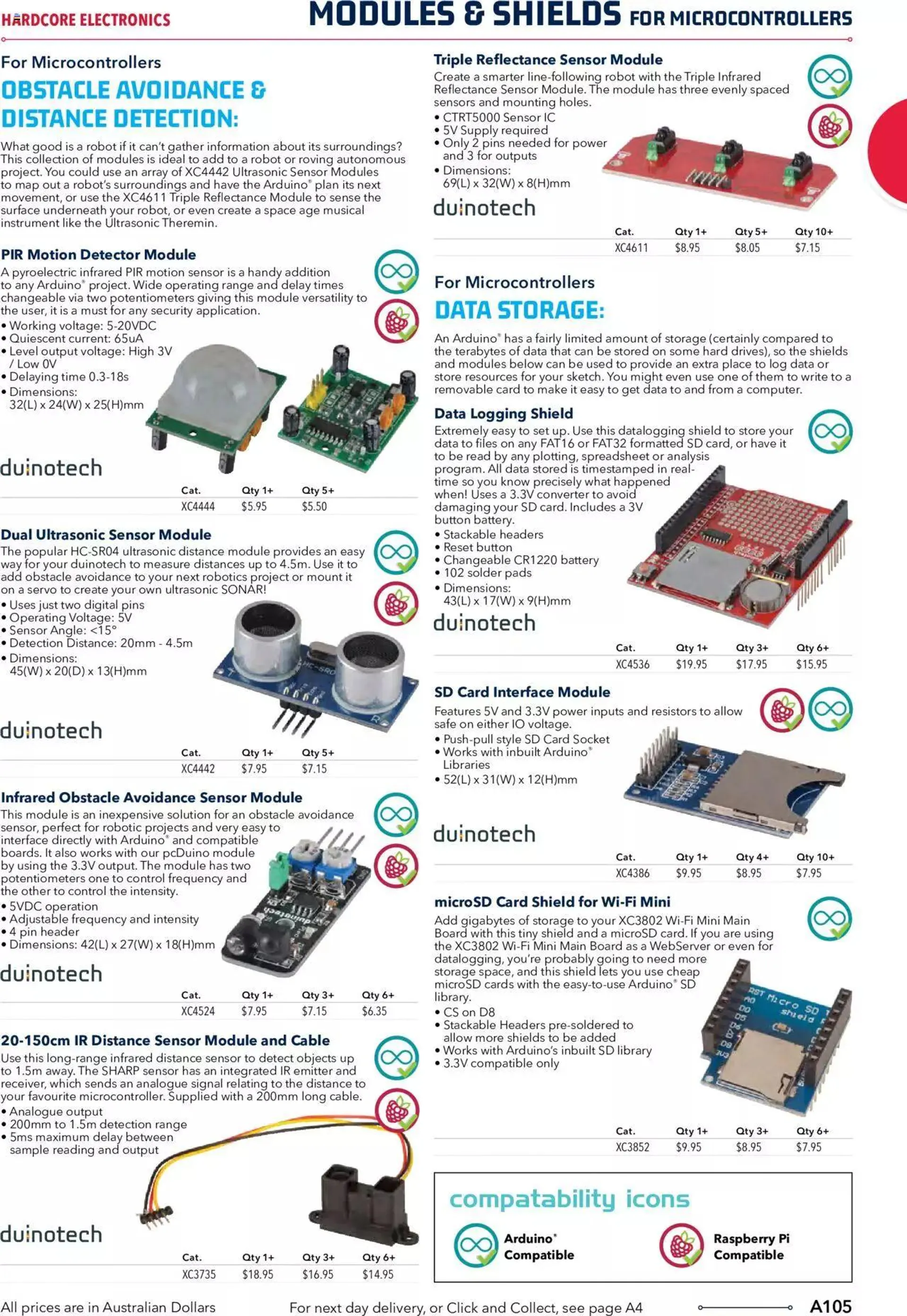 Jaycar Engineering And Scientific Catalogue Back - Catalogue valid from 27 October to 31 January 2024 - page 105