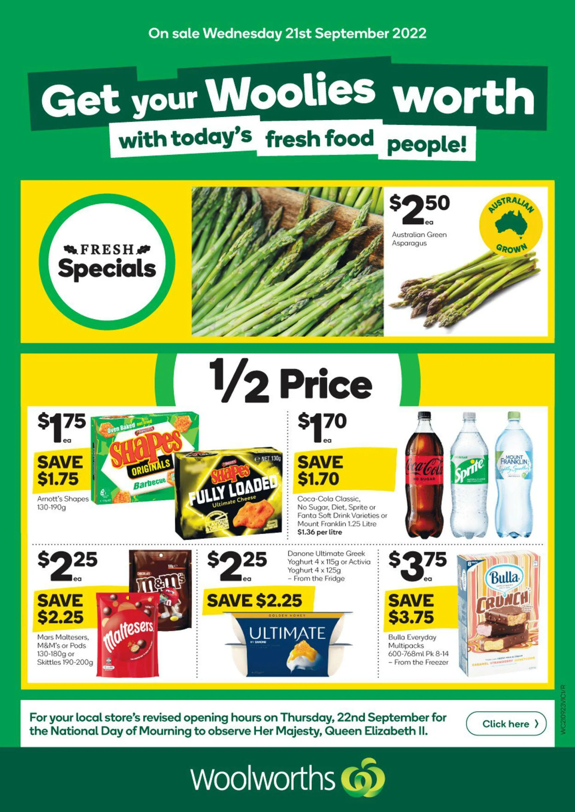 Woolworths Current catalogue - 1