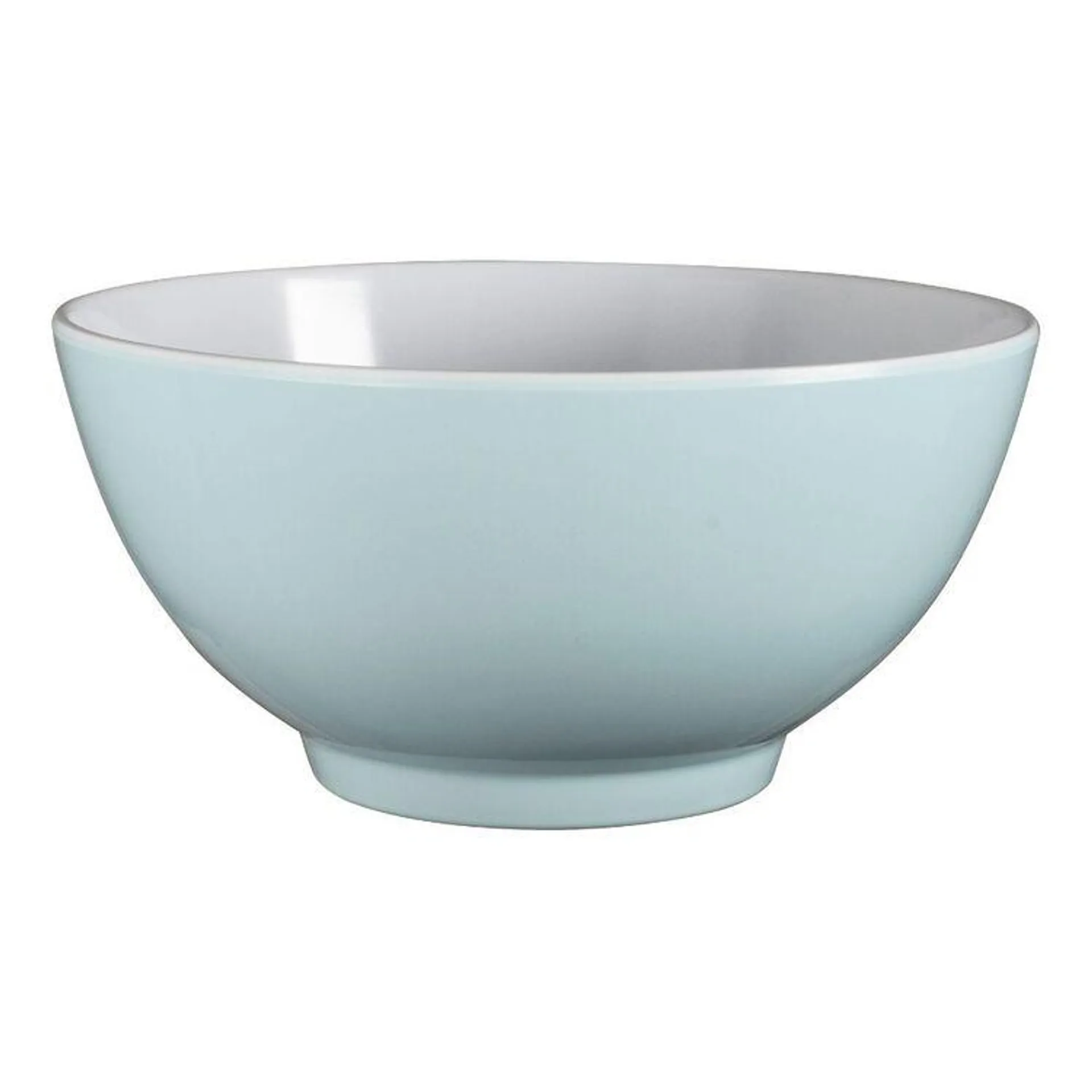 Serroni Two Tone Melamine Bowl Duck Egg Blue 15 cm