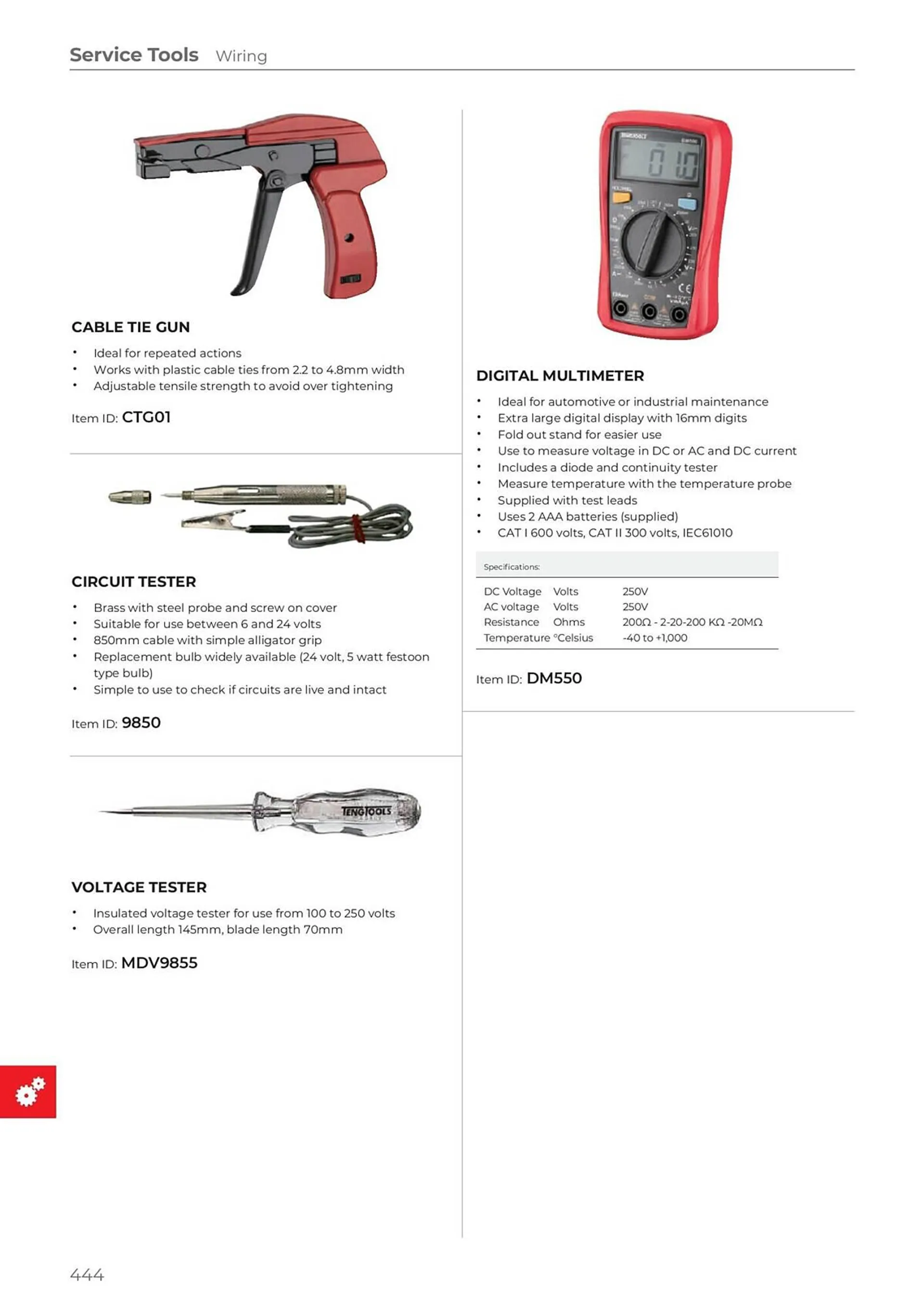 Teng Tools catalogue - Catalogue valid from 24 April to 31 December 2024 - page 445