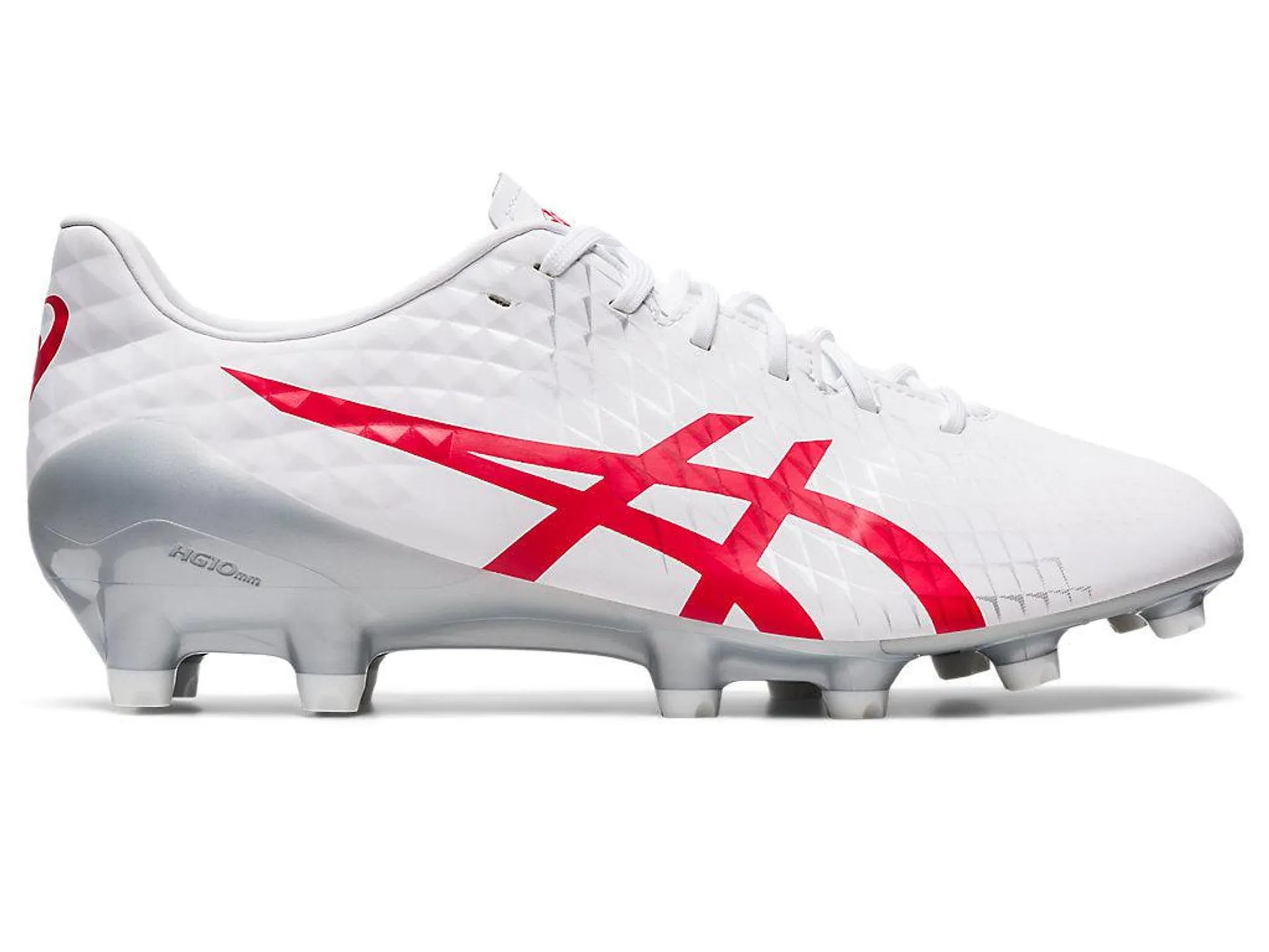 Asics Menace 4 - Mens - White/Classic Red