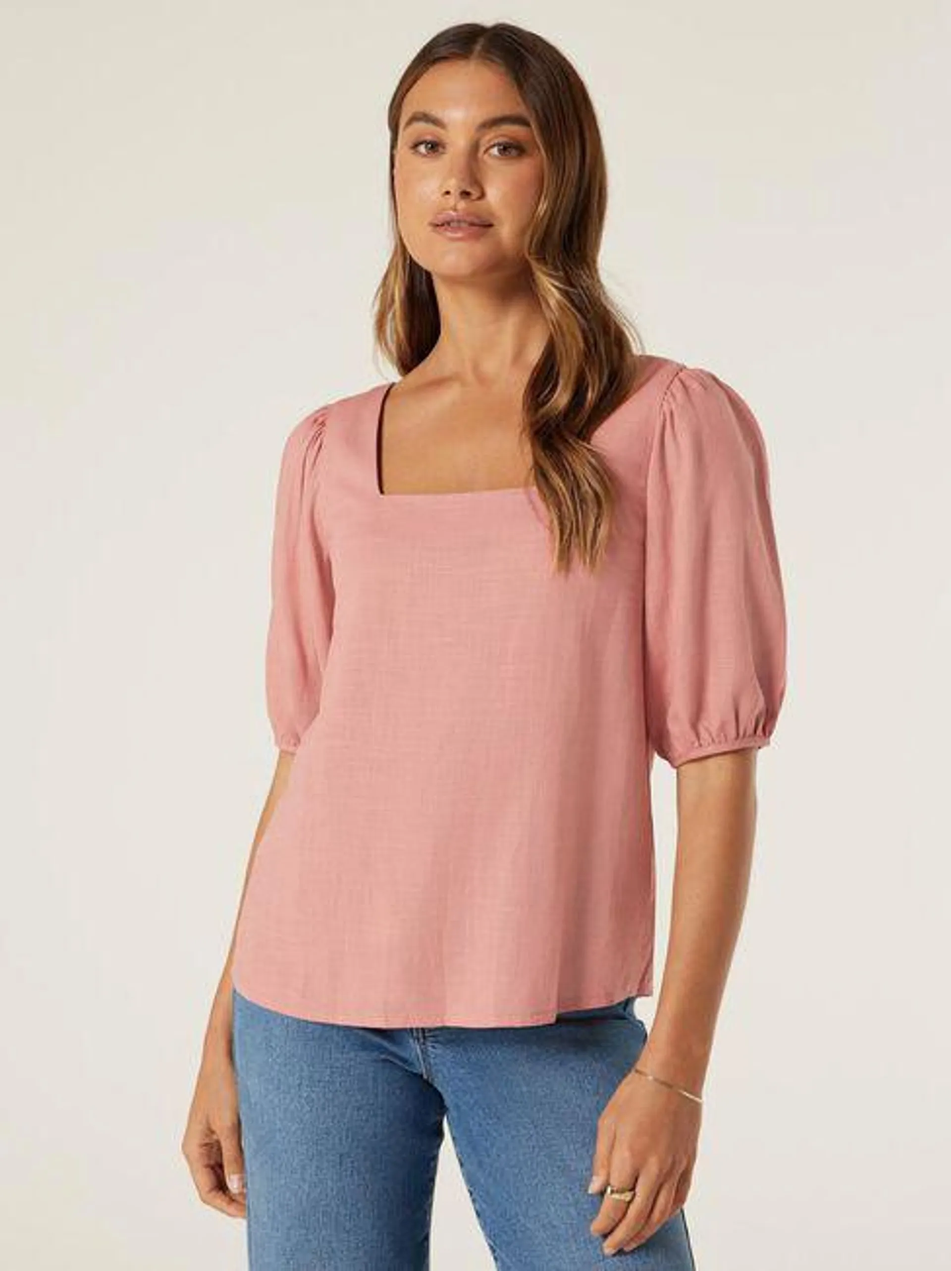 Aria Square Neck Top