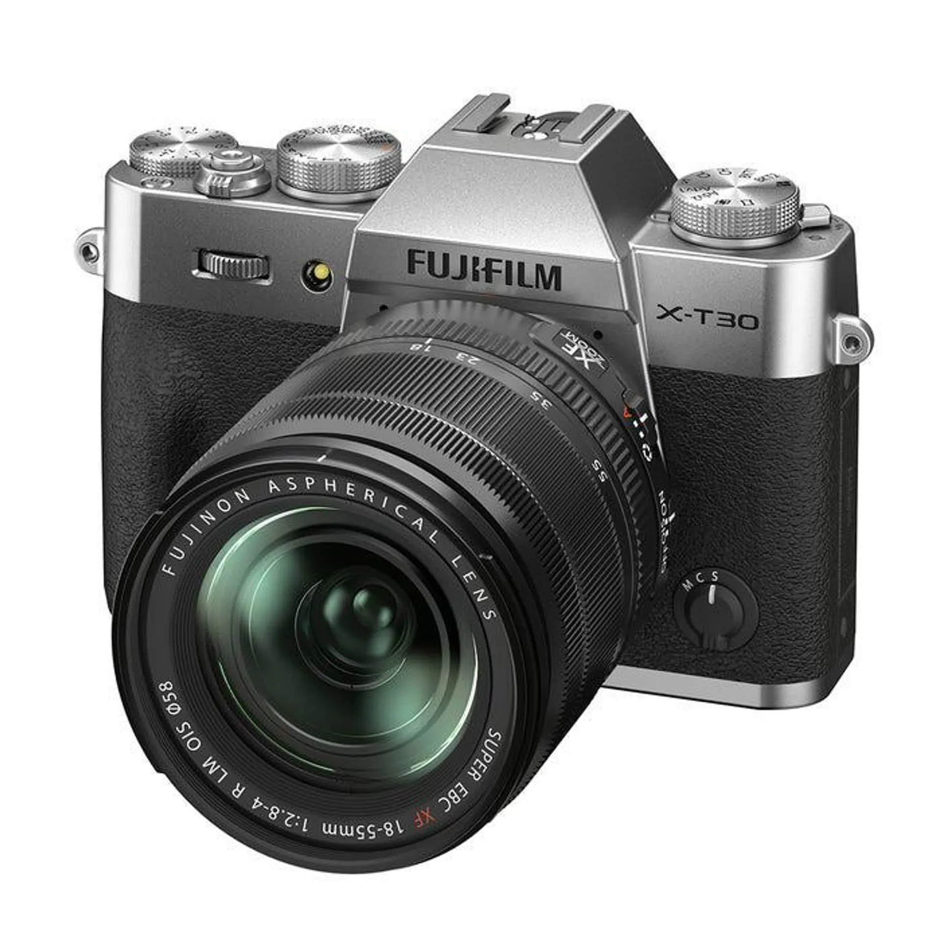 Fujifilm X-T30 II Silver Body w/ XF 18-55mm f/2.8-4 Lens