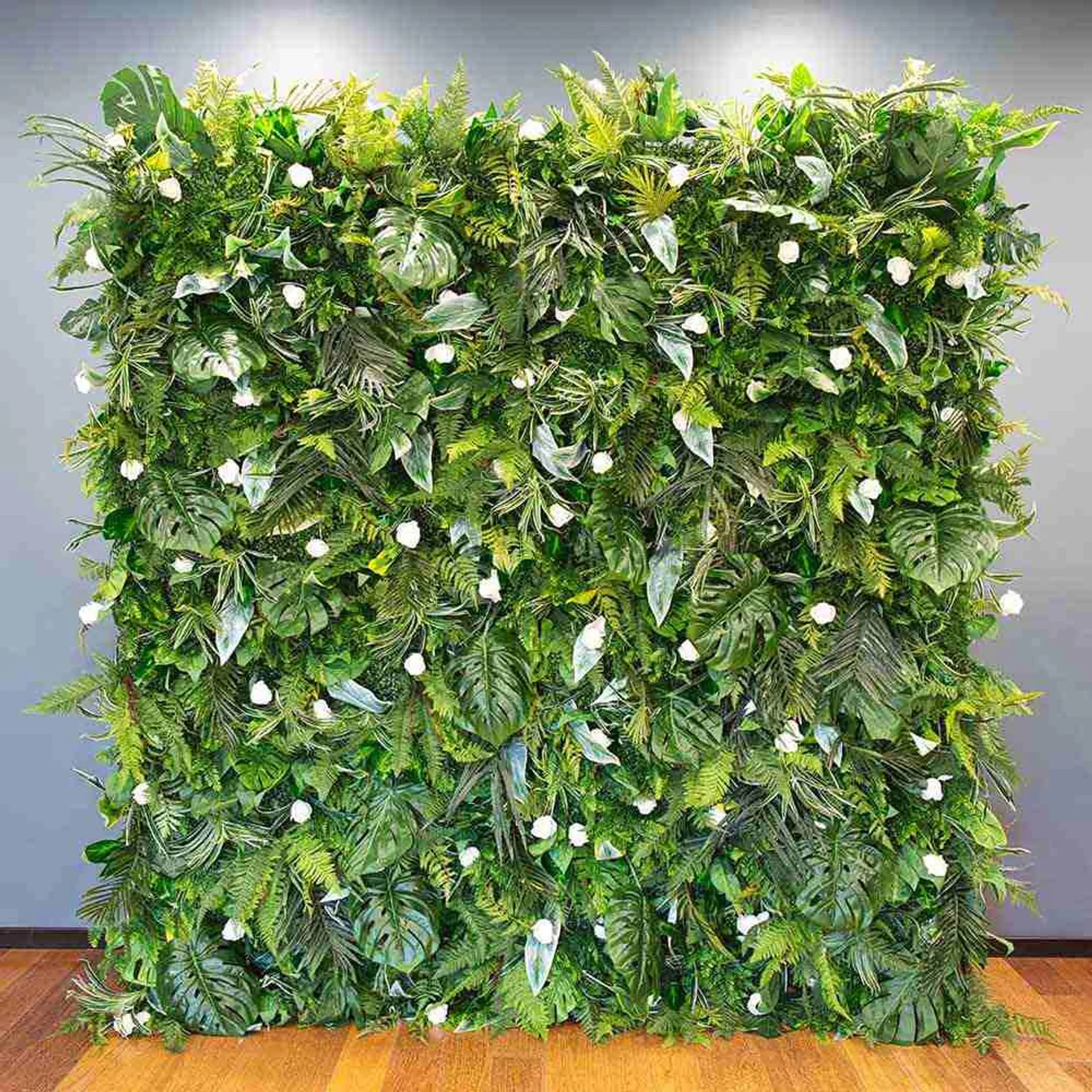 Backdrop Foliage Tropical Green 2.4m x 2.4m HIRE