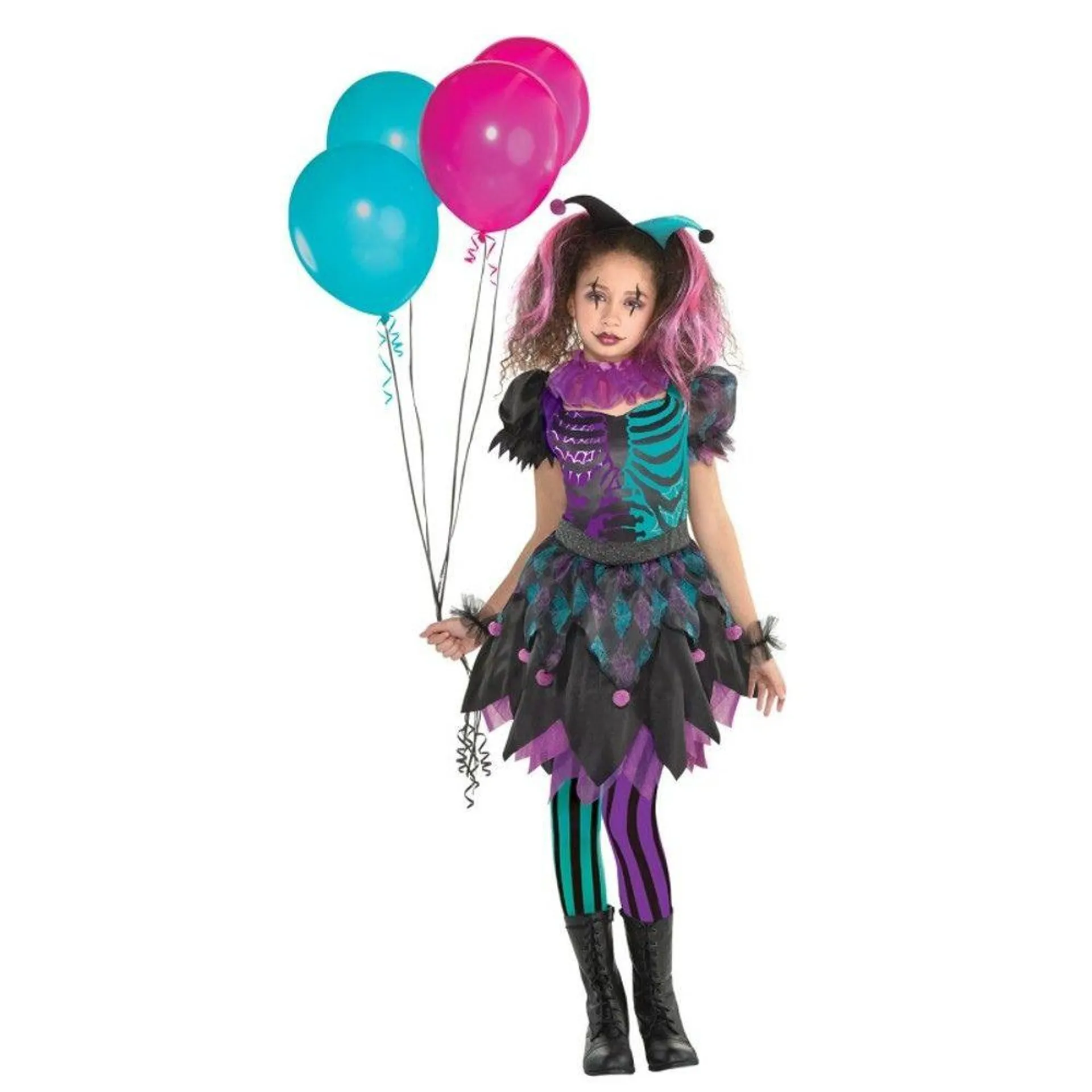 Costume Haunted Harlequin Teen Ea