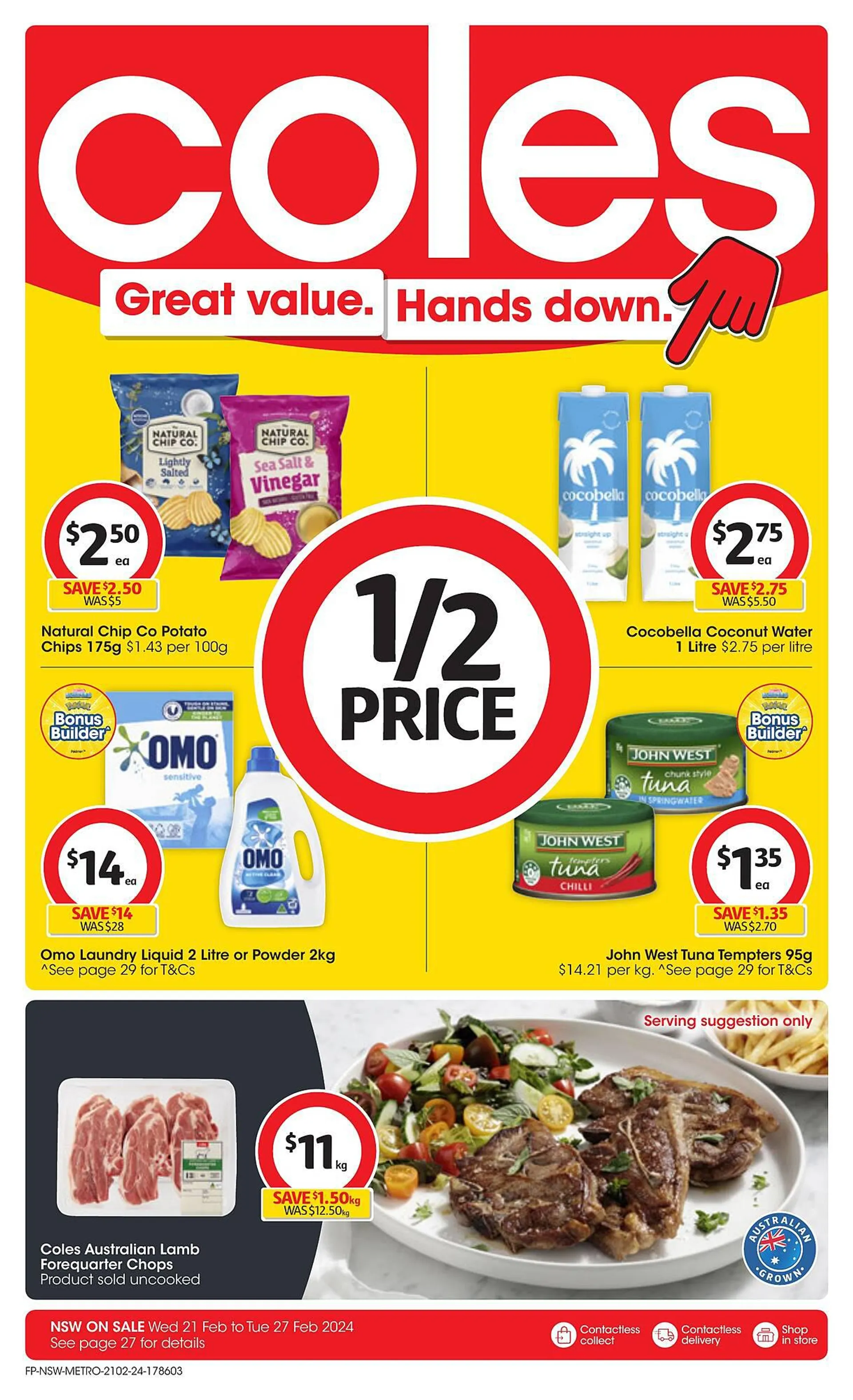 Coles catalogue - Catalogue valid from 21 February to 27 February 2024 - page 