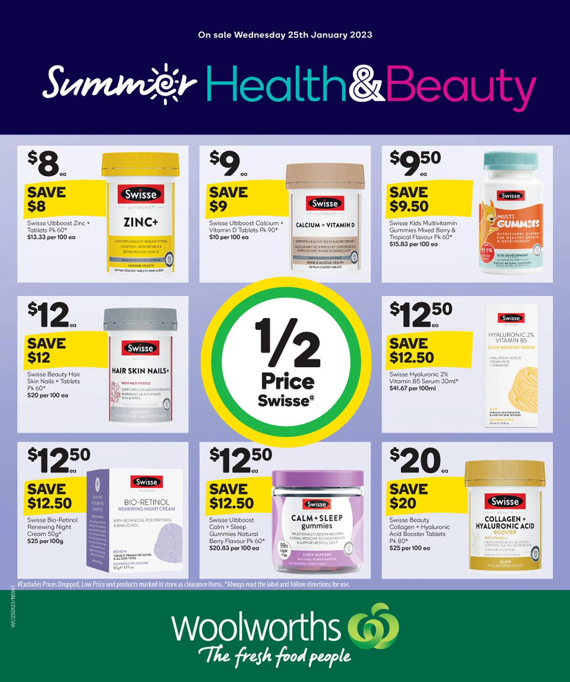 Woolworths catalogue - Health & Beauty - 1