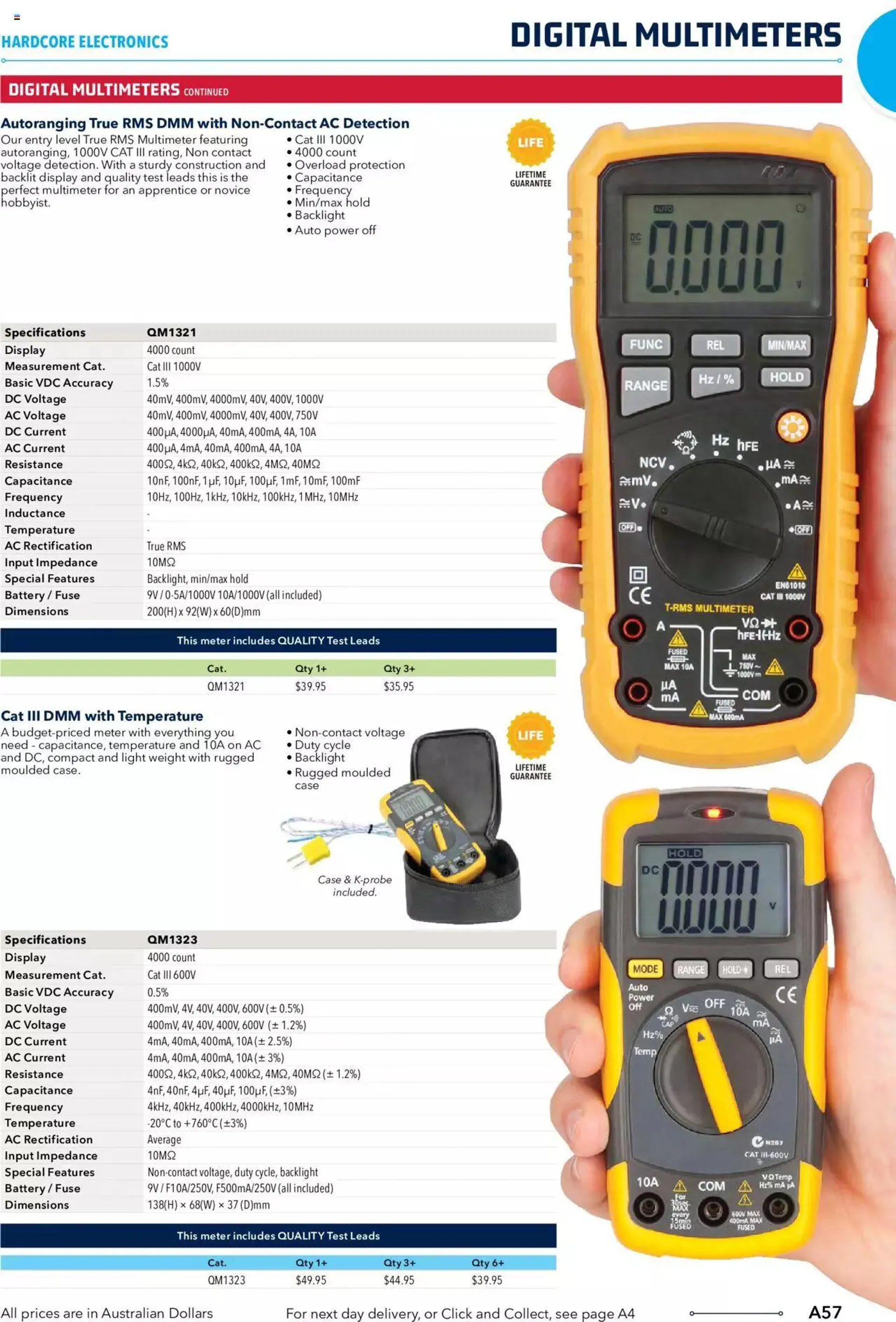 Jaycar Engineering And Scientific Catalogue Back - Catalogue valid from 27 October to 31 January 2024 - page 57