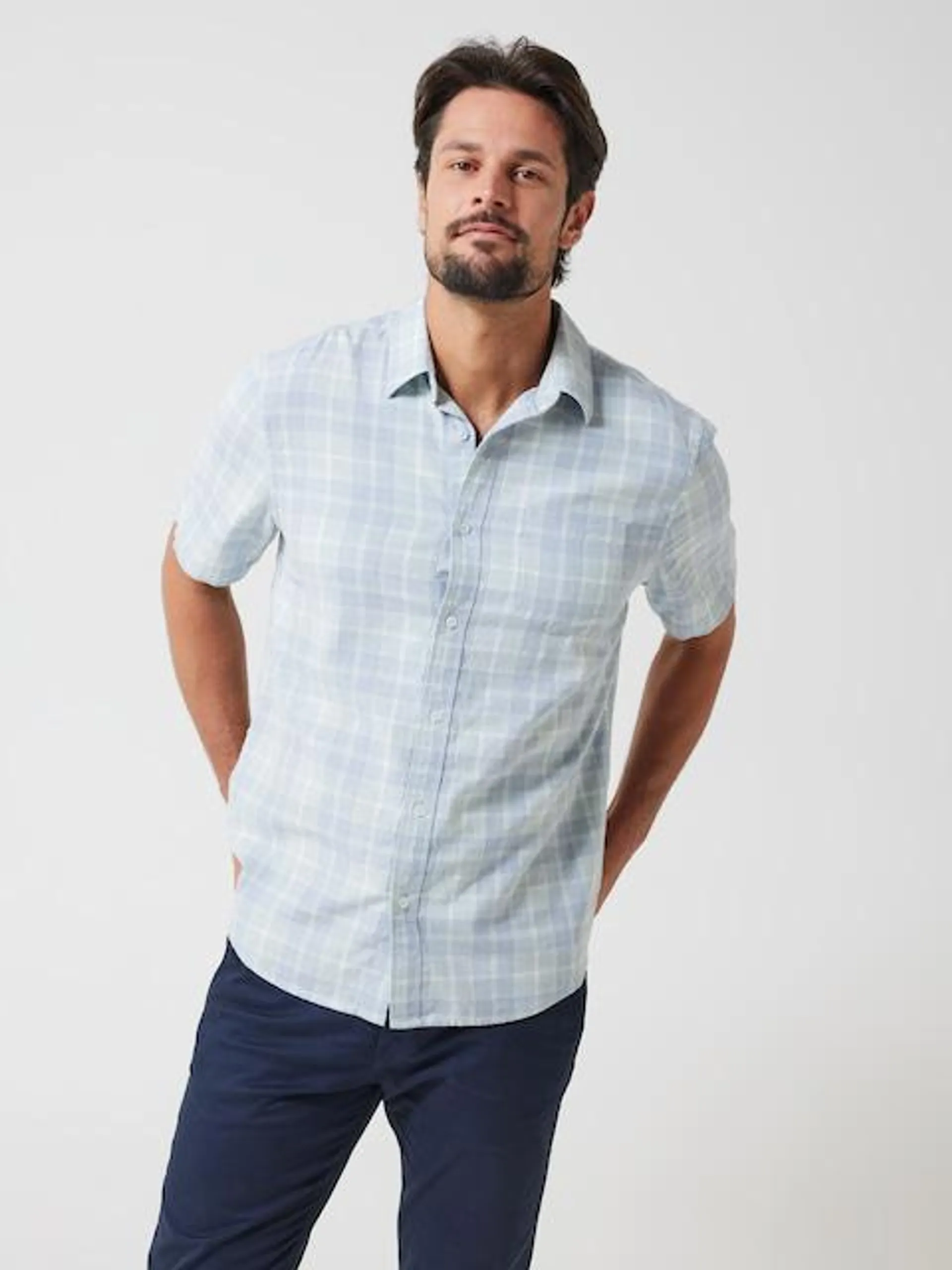 Just Jeans Cotton Check Shirt