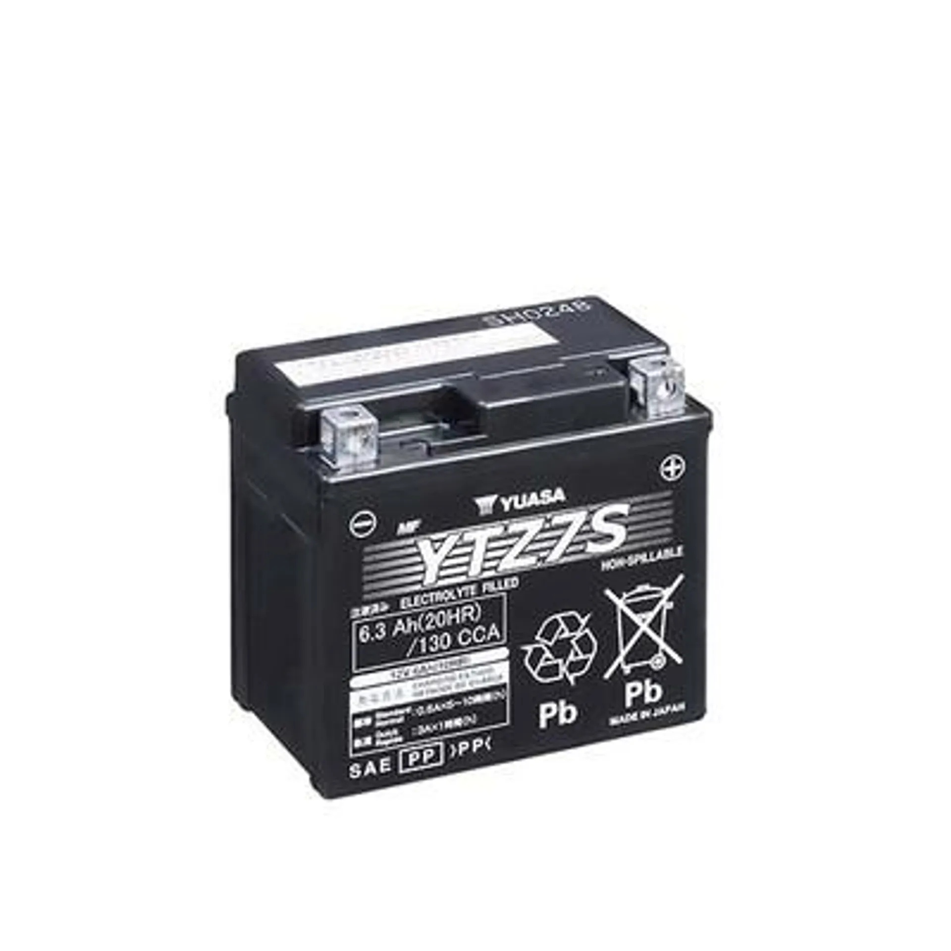 YTZ7S Yuasa Motorcycle Battery