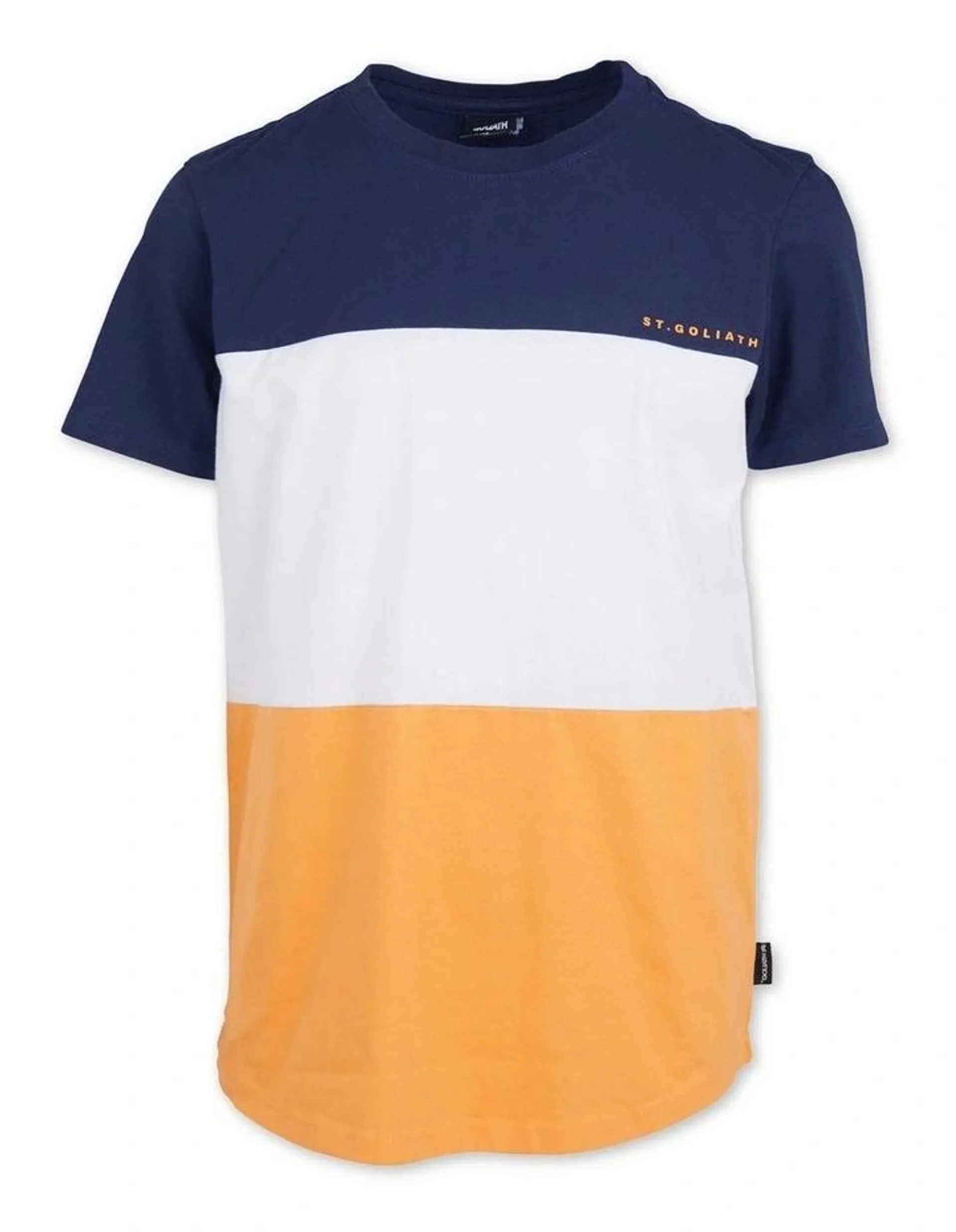 Color Block Tee (8 -16 Years) in Orange