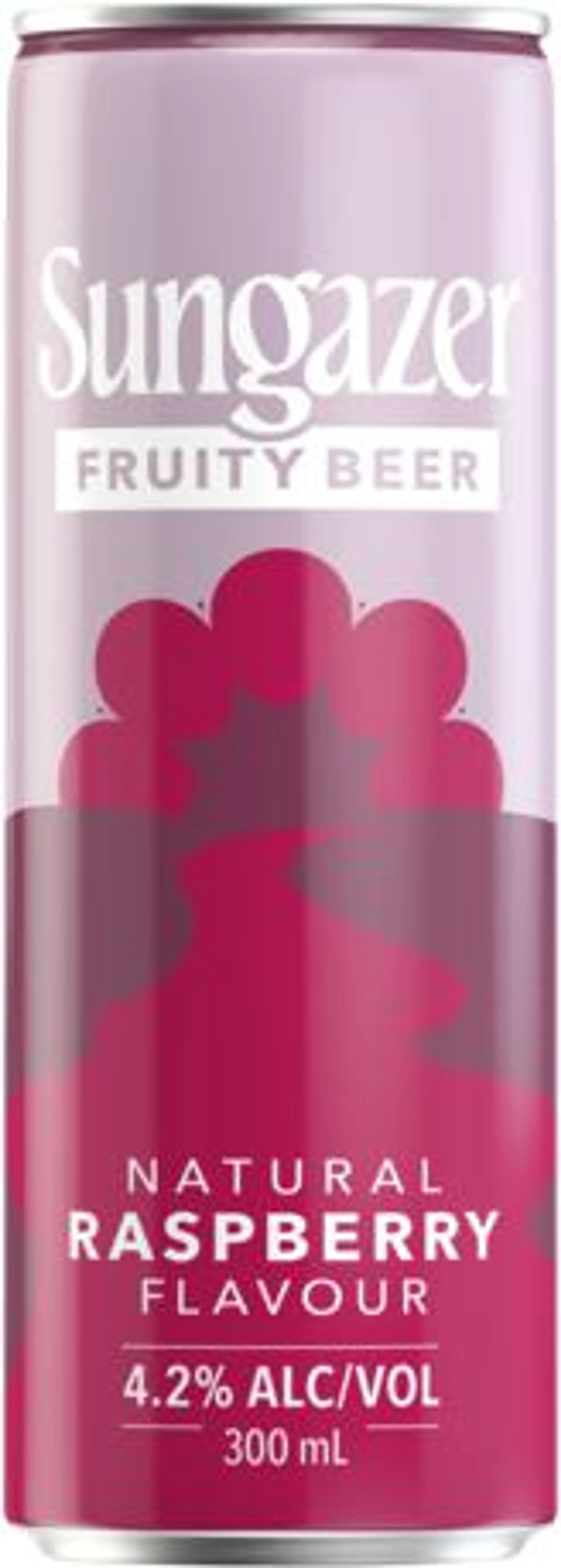 Sungazer Fruity Beer Raspberry Can 16X300ML