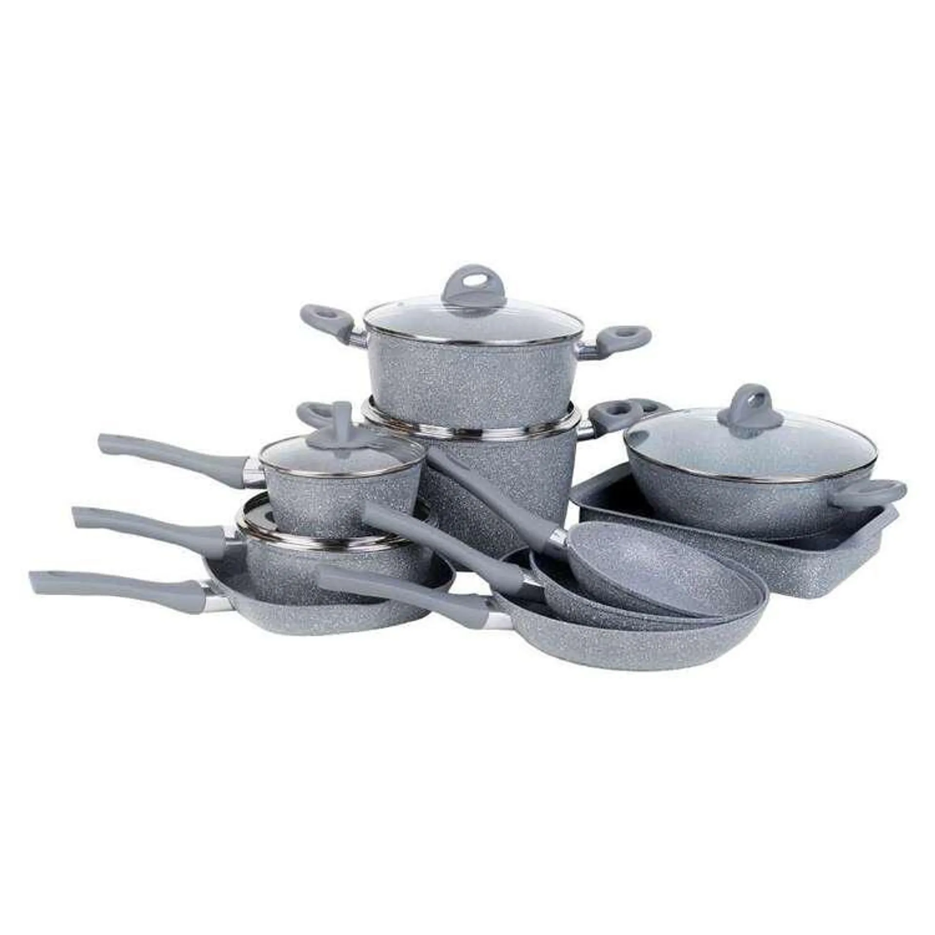 Equip Marble+ 10 Piece Cookset GREY