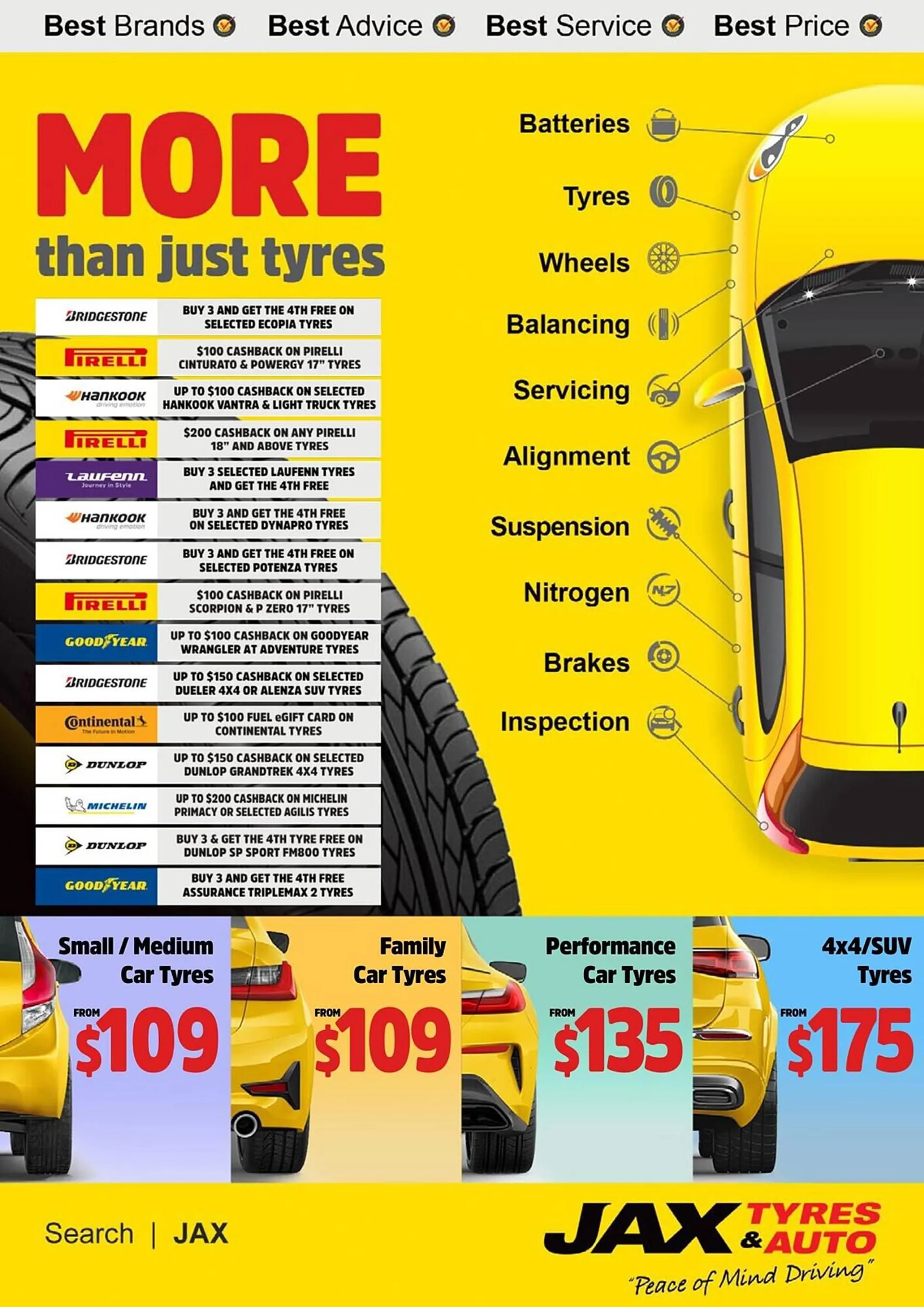 Jax Tyres catalogue - 1