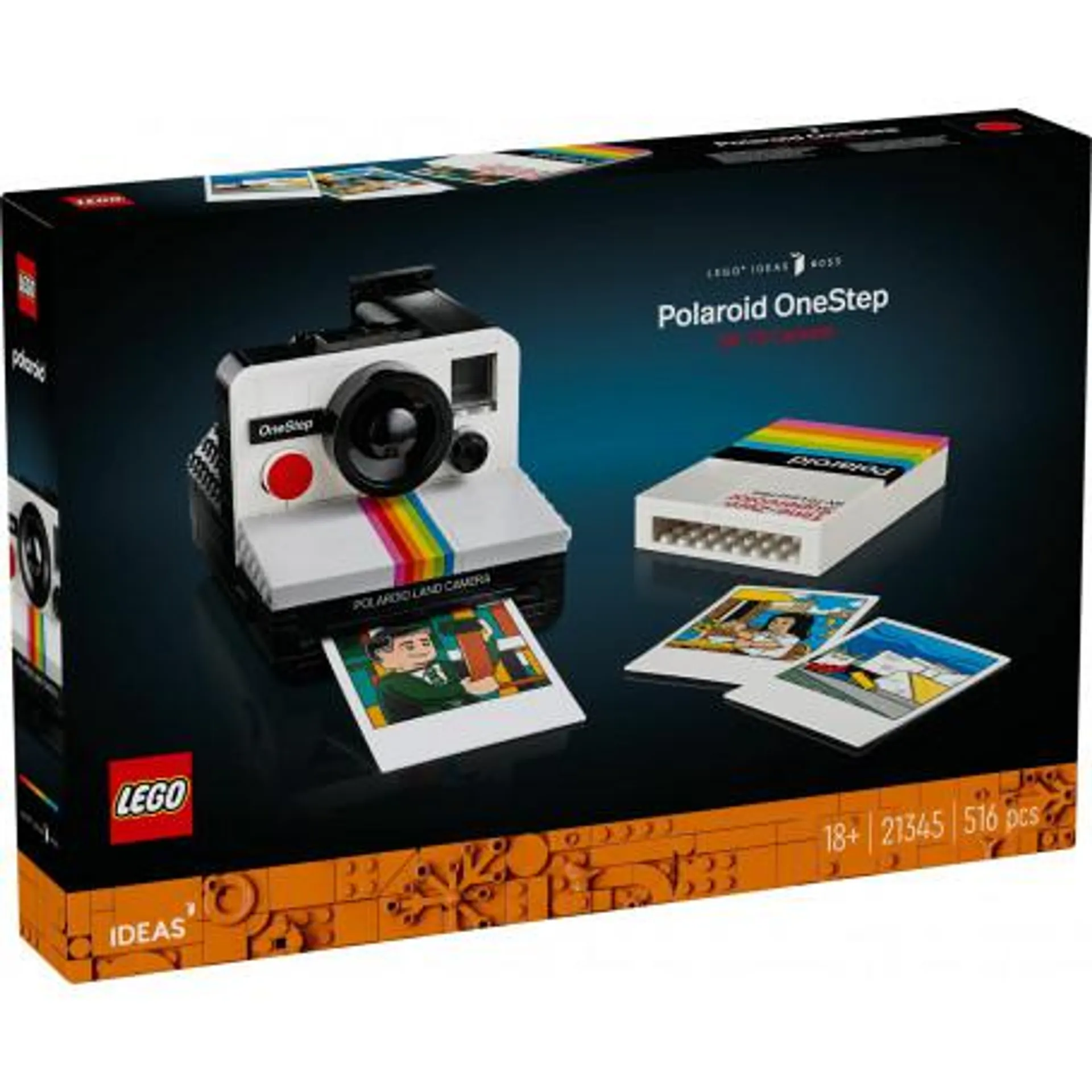 LEGO Ideas Polaroid OneStep SX-70 Camera 21345