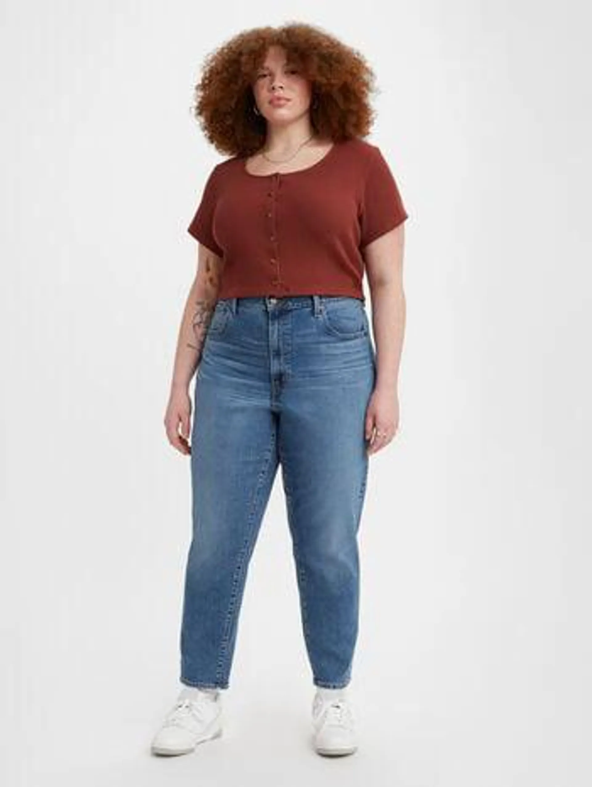 Levi's® Women's High-Waisted Mom Jeans (Plus Size)