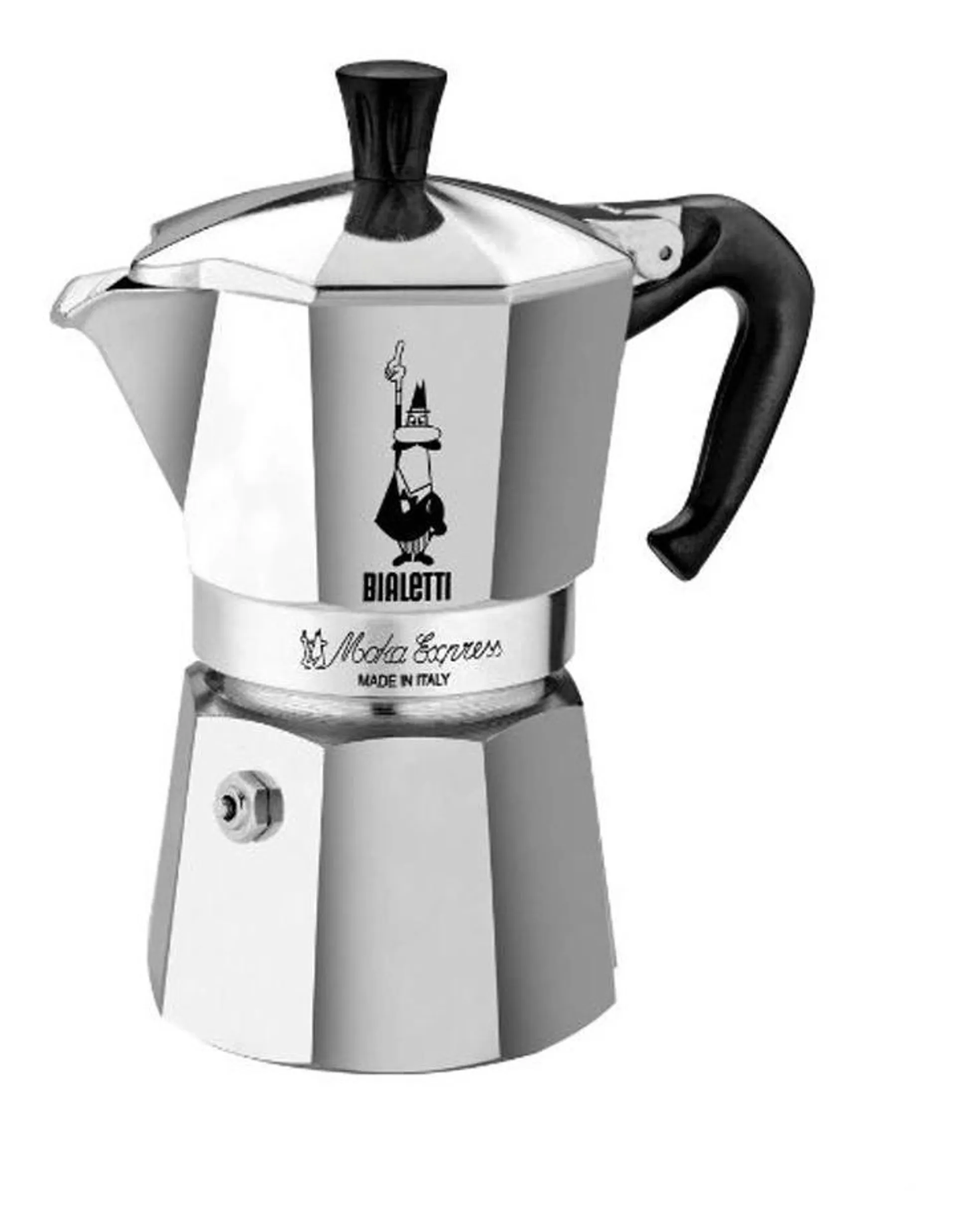 Moka Express Coffee Pot Silver