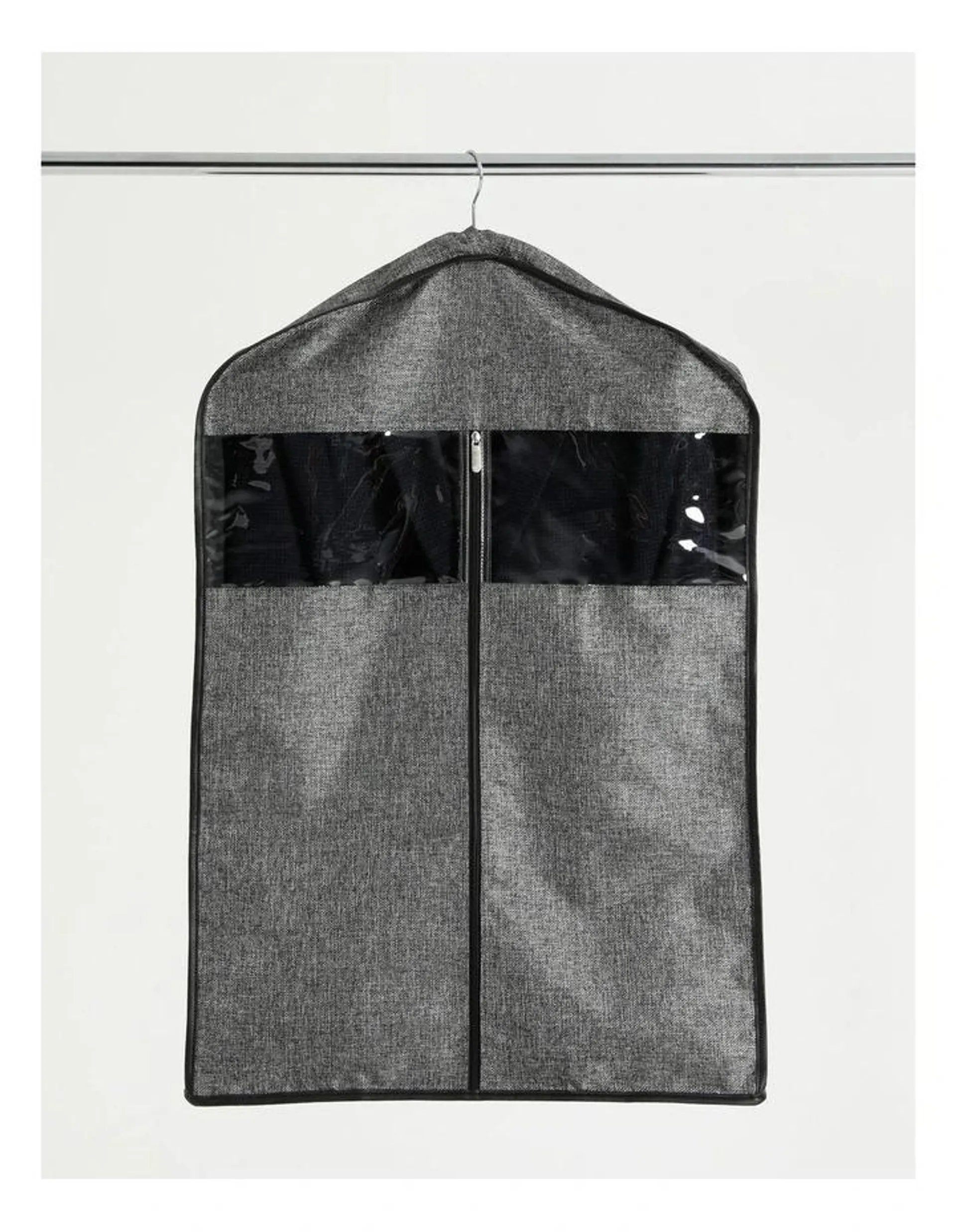 Collapsible Garment Bag S 60x10x88cm in Charcoal