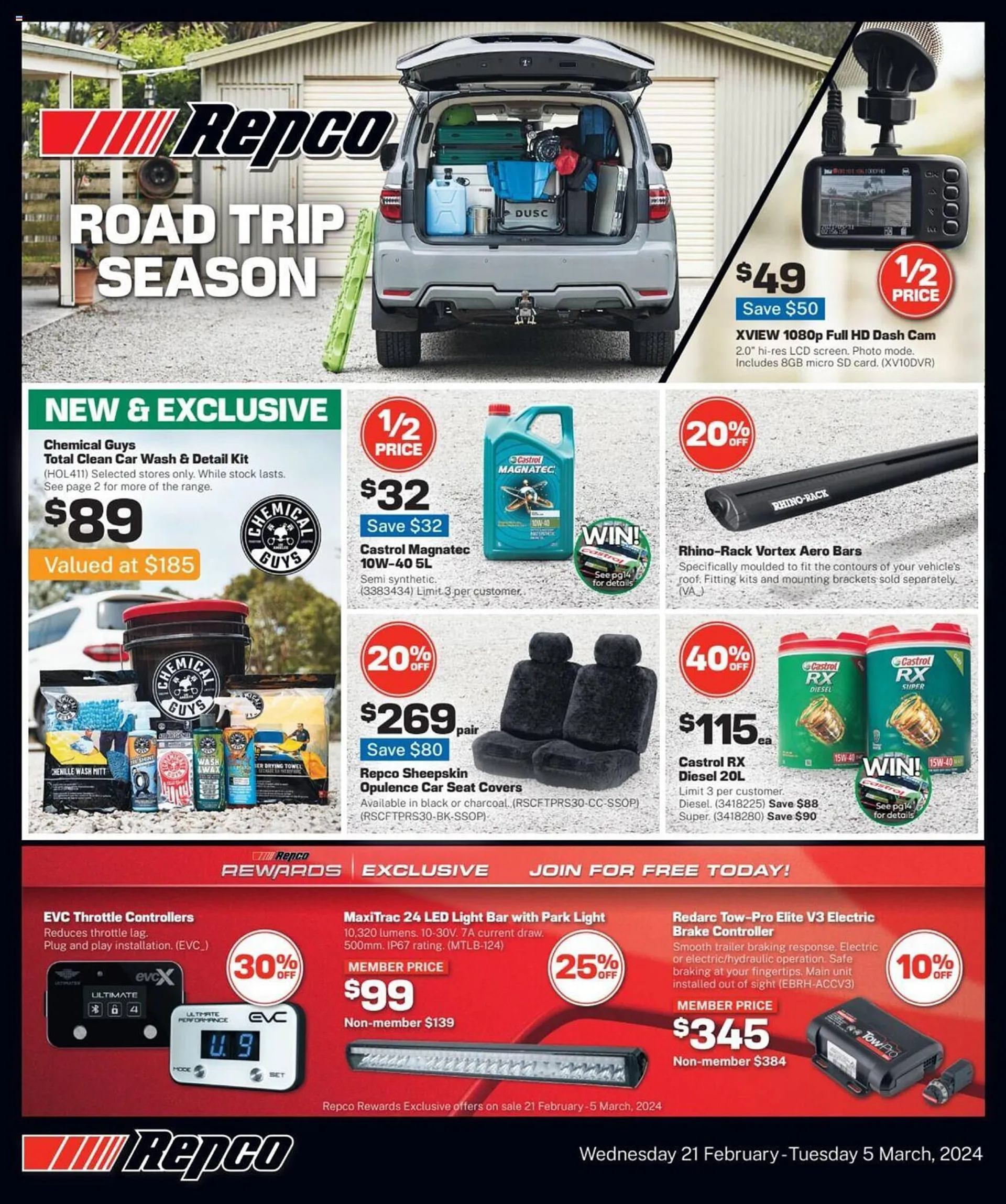 Repco catalogue - Catalogue valid from 21 February to 5 March 2024 - page 1
