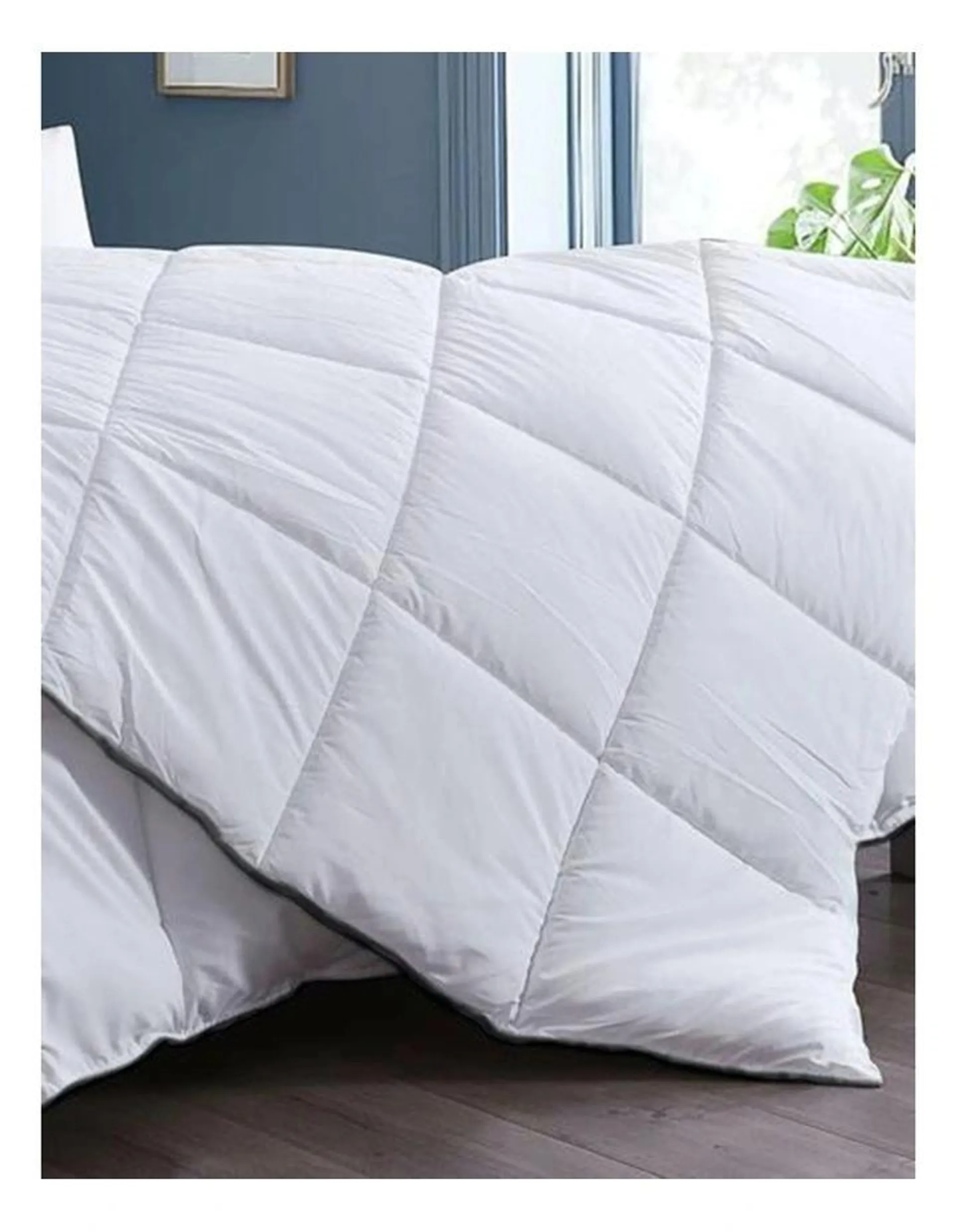 Luxury Soft Bamboo 350GSM All-Seasons Quilt Duvet All Sizes in White