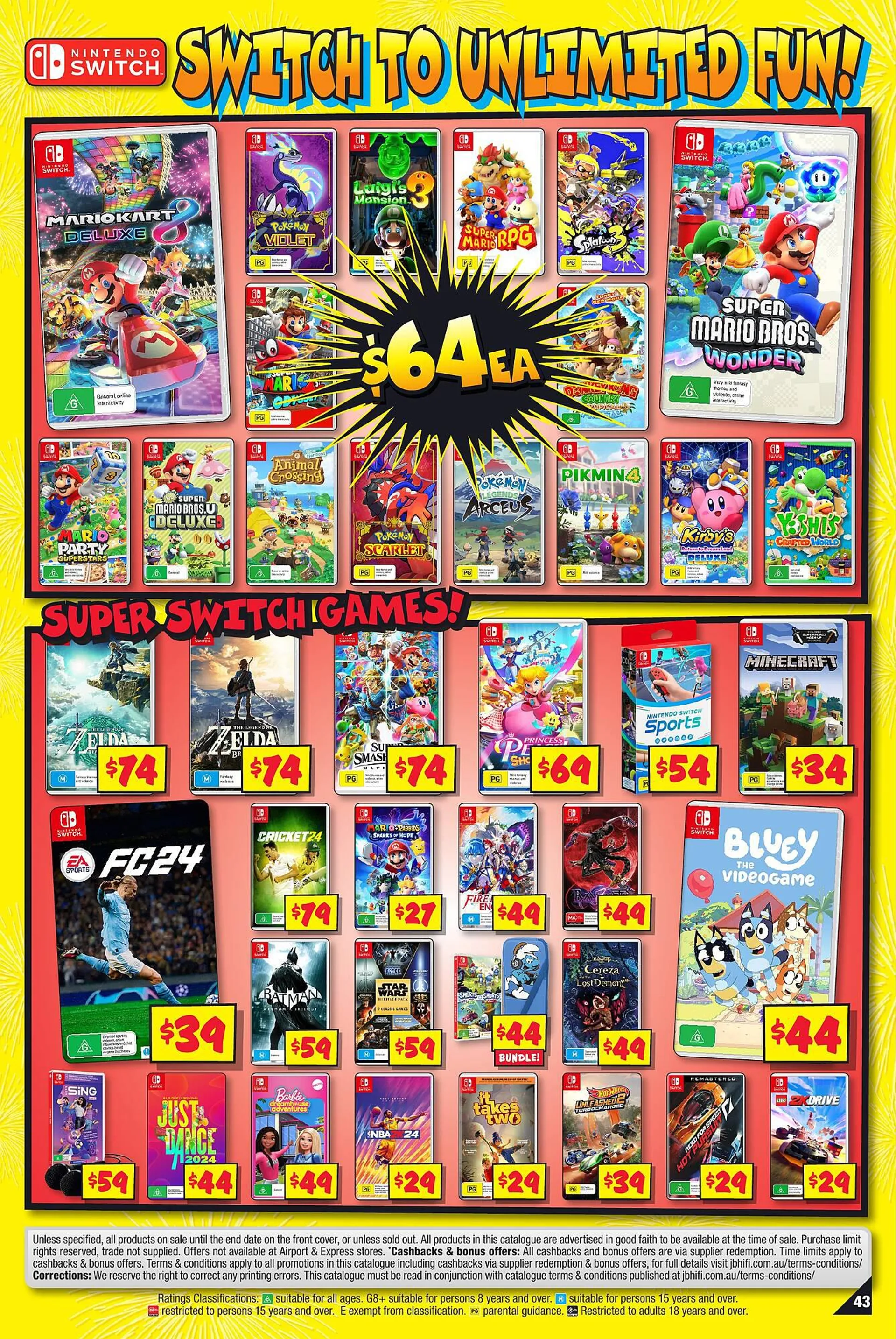 JB Hi-Fi catalogue - Catalogue valid from 28 March to 10 April 2024 - page 43