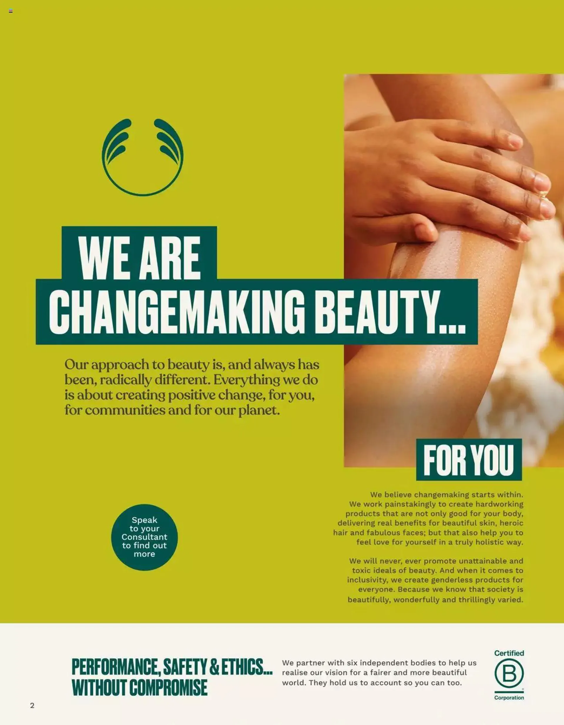 The Body Shop Catalogue Changemaking Beauty - 1