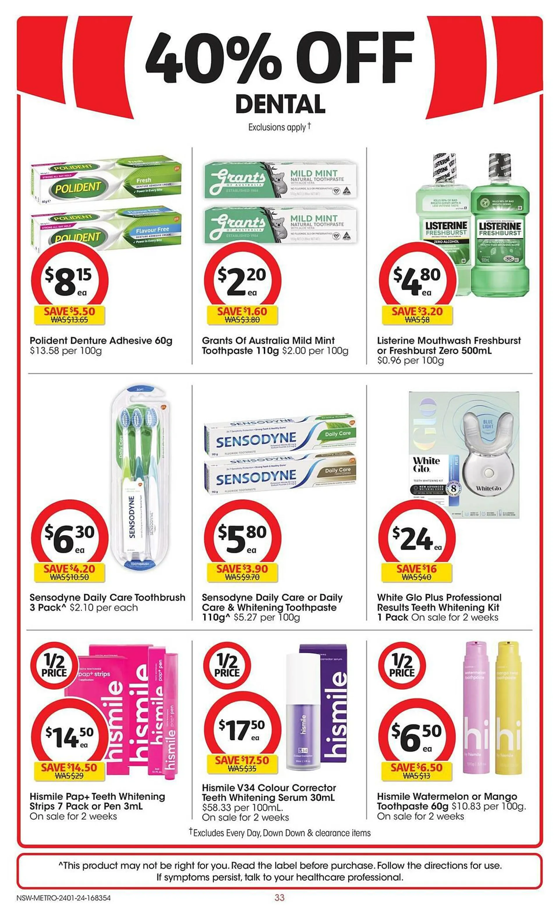 Coles catalogue - Catalogue valid from 24 January to 30 January 2024 - page 33