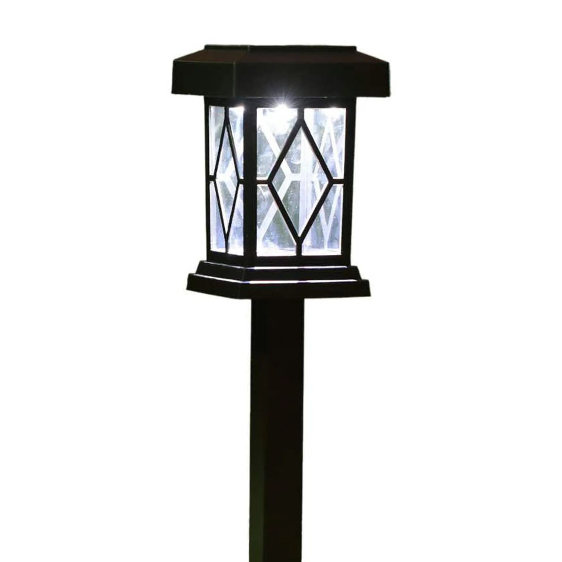 Greenleaf Pathway Light Set Solar Black - 4 Piece