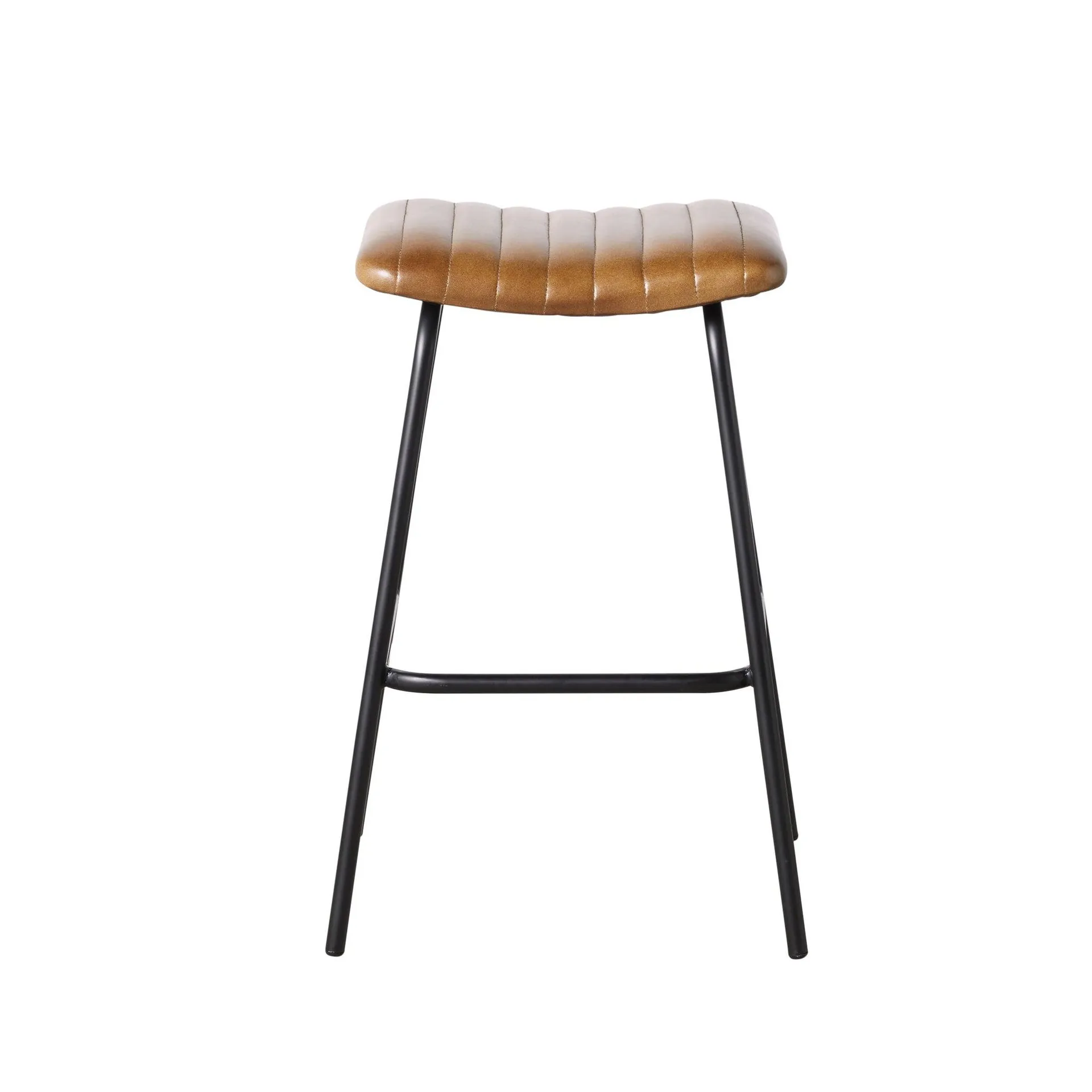 Norman Leather Bar Stool