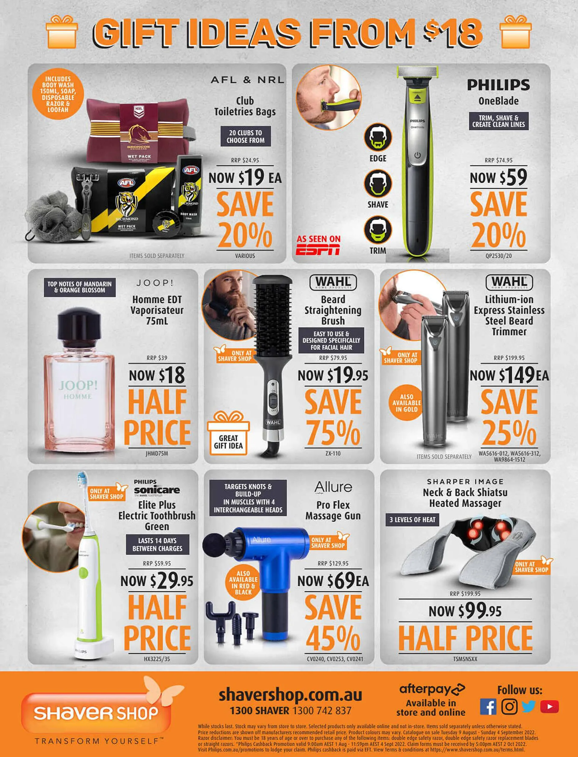 Shaver Shop Catalogue - 16