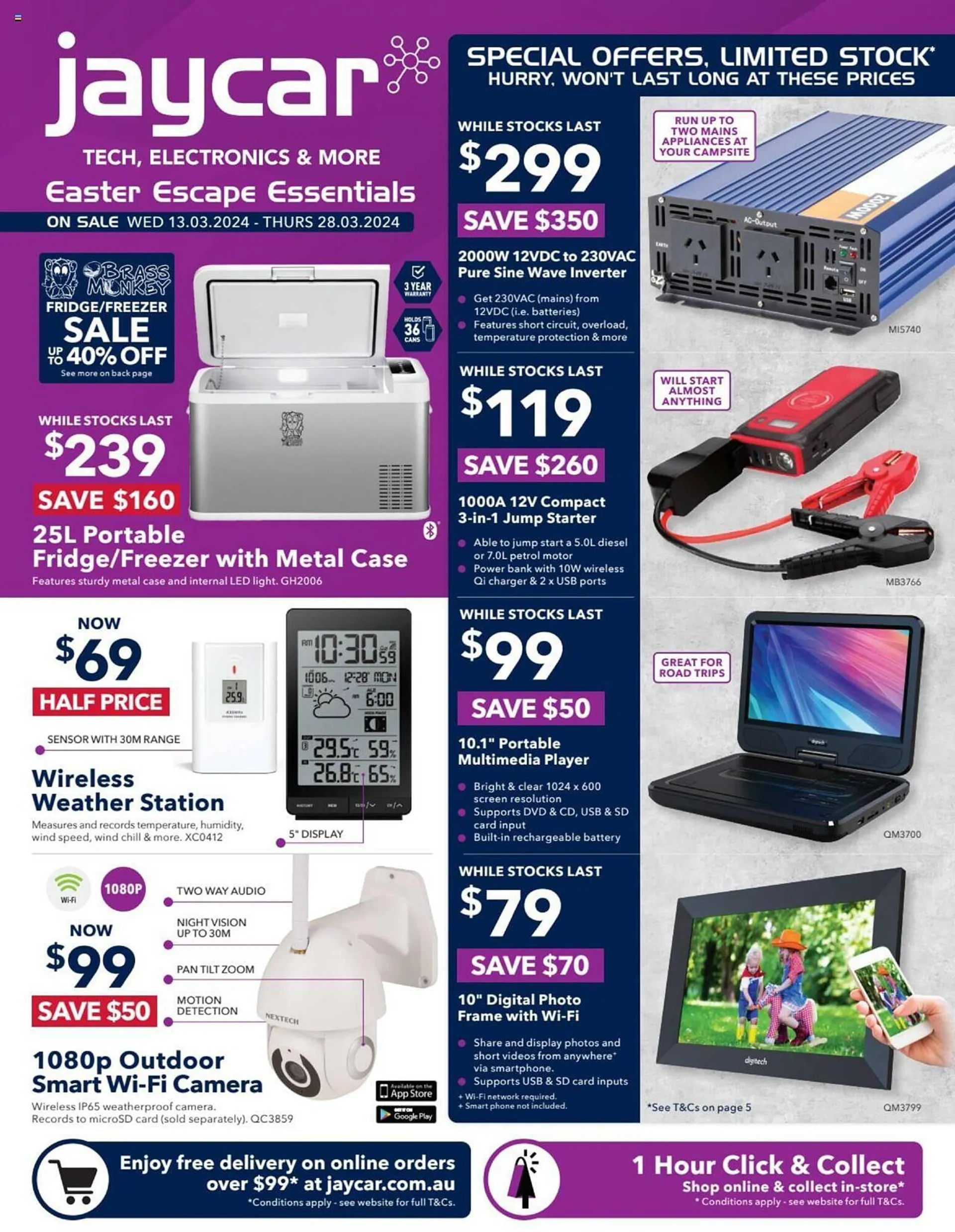 Jaycar Electronics catalogue - Catalogue valid from 13 March to 28 March 2024 - page 