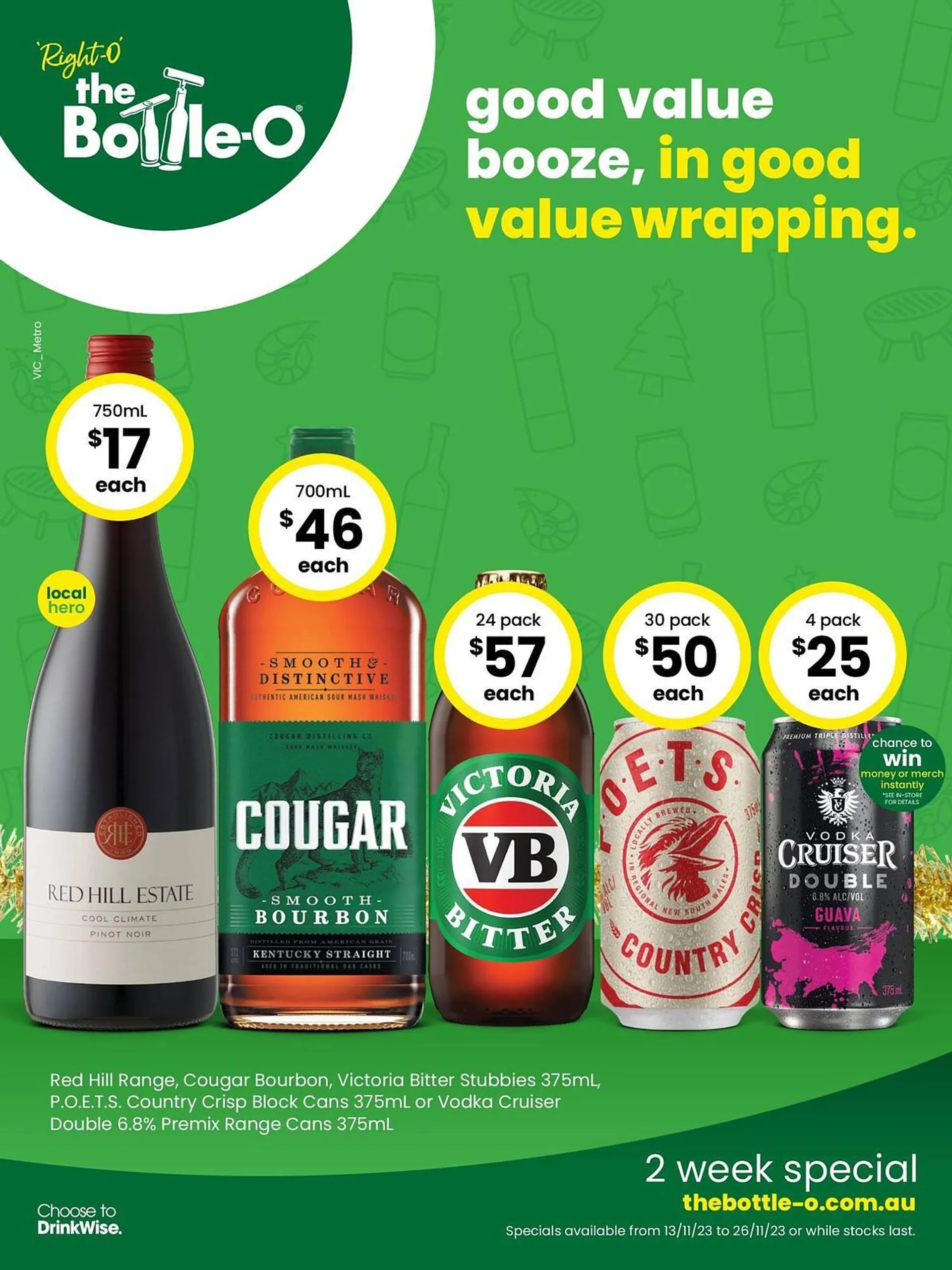 The Bottle O catalogue