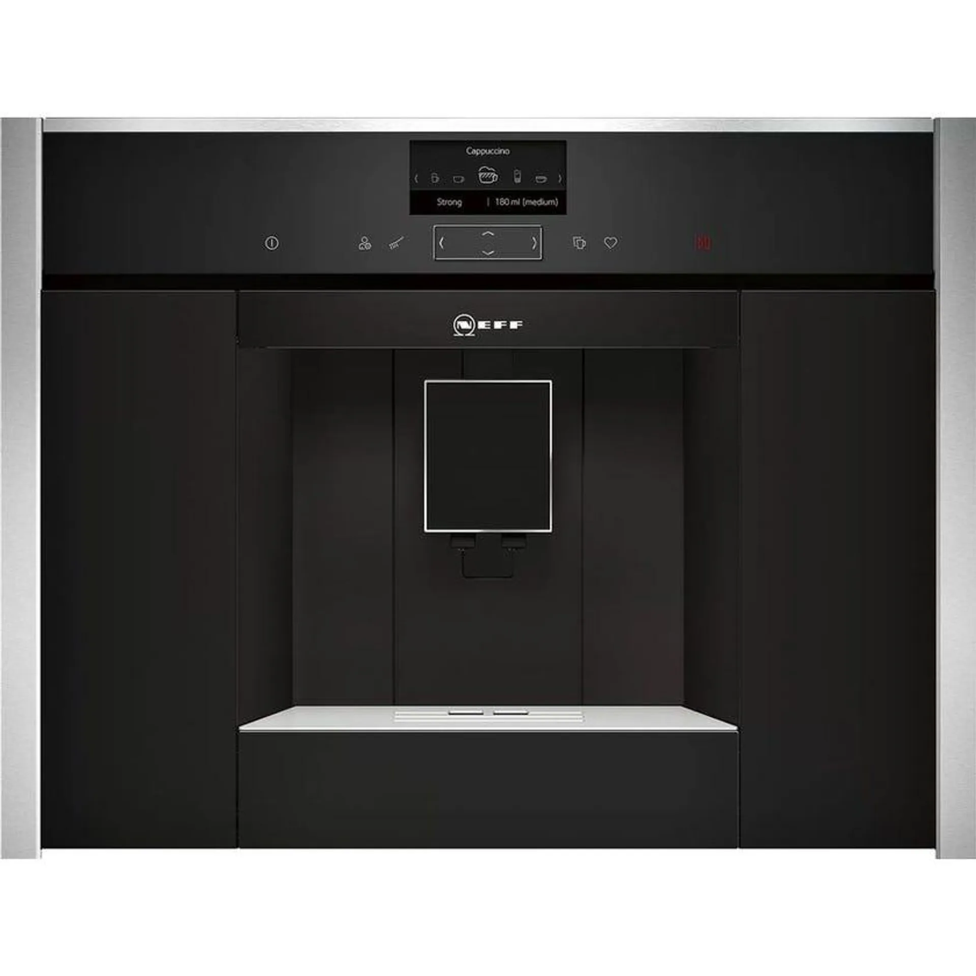 Neff C17KS61H0 Built In Stainless Steel Coffee Machine